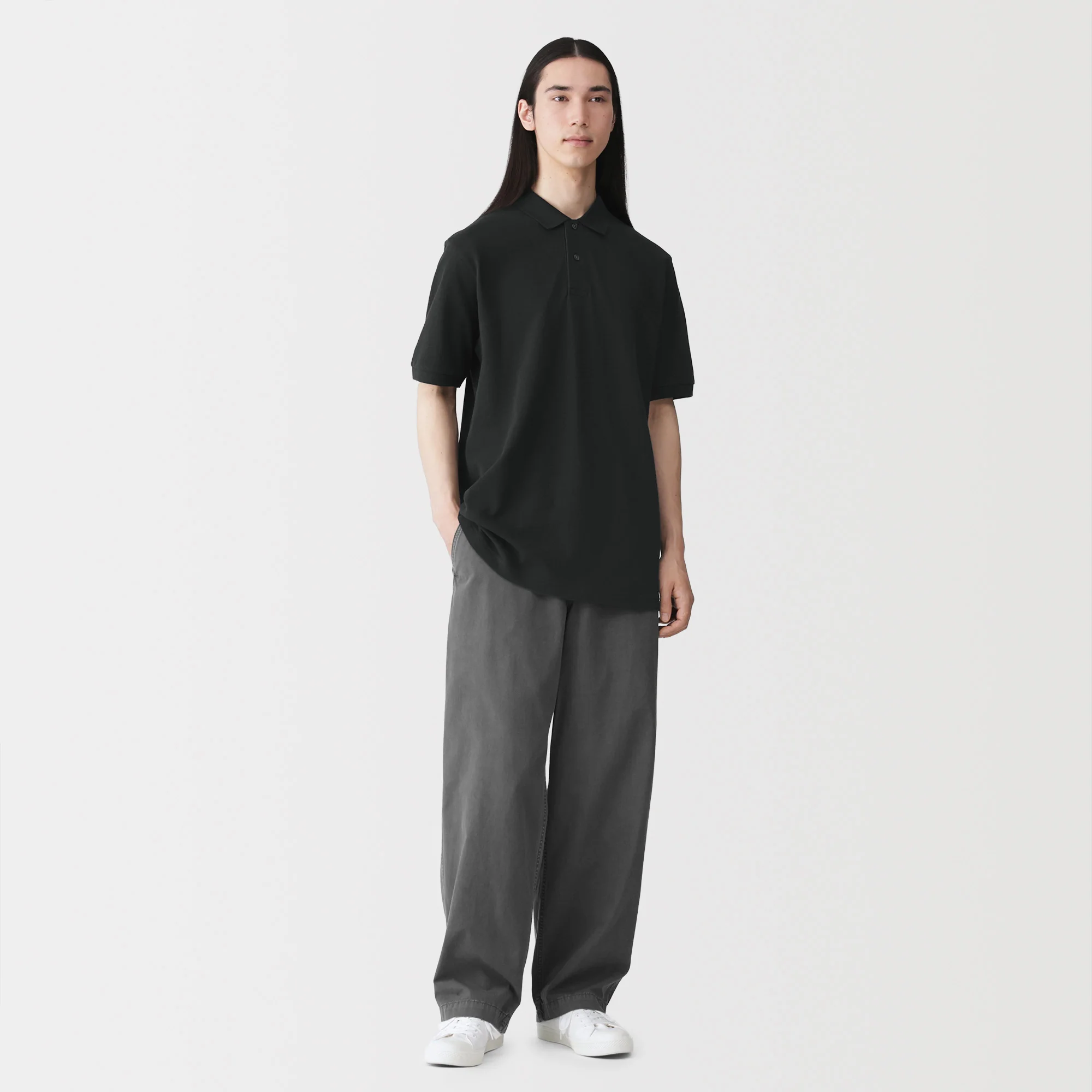 Cotton Pique Polo Shirt - Image 20