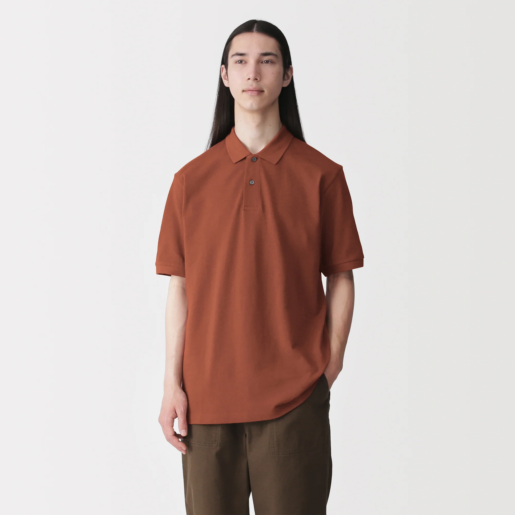 Cotton Pique Polo Shirt - Image 27