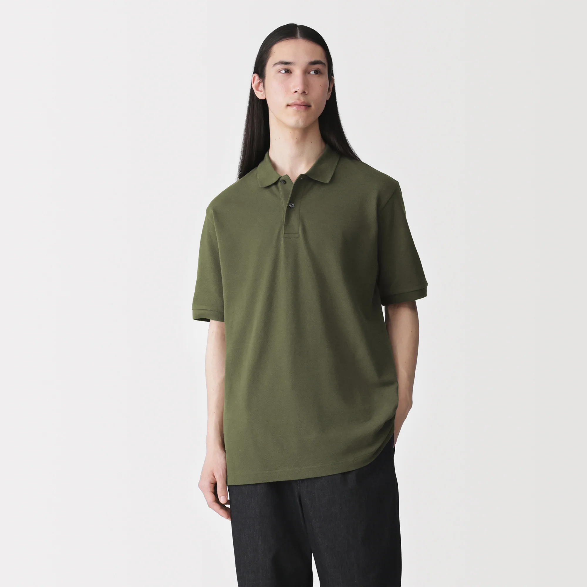 Cotton Pique Polo Shirt - Image 35