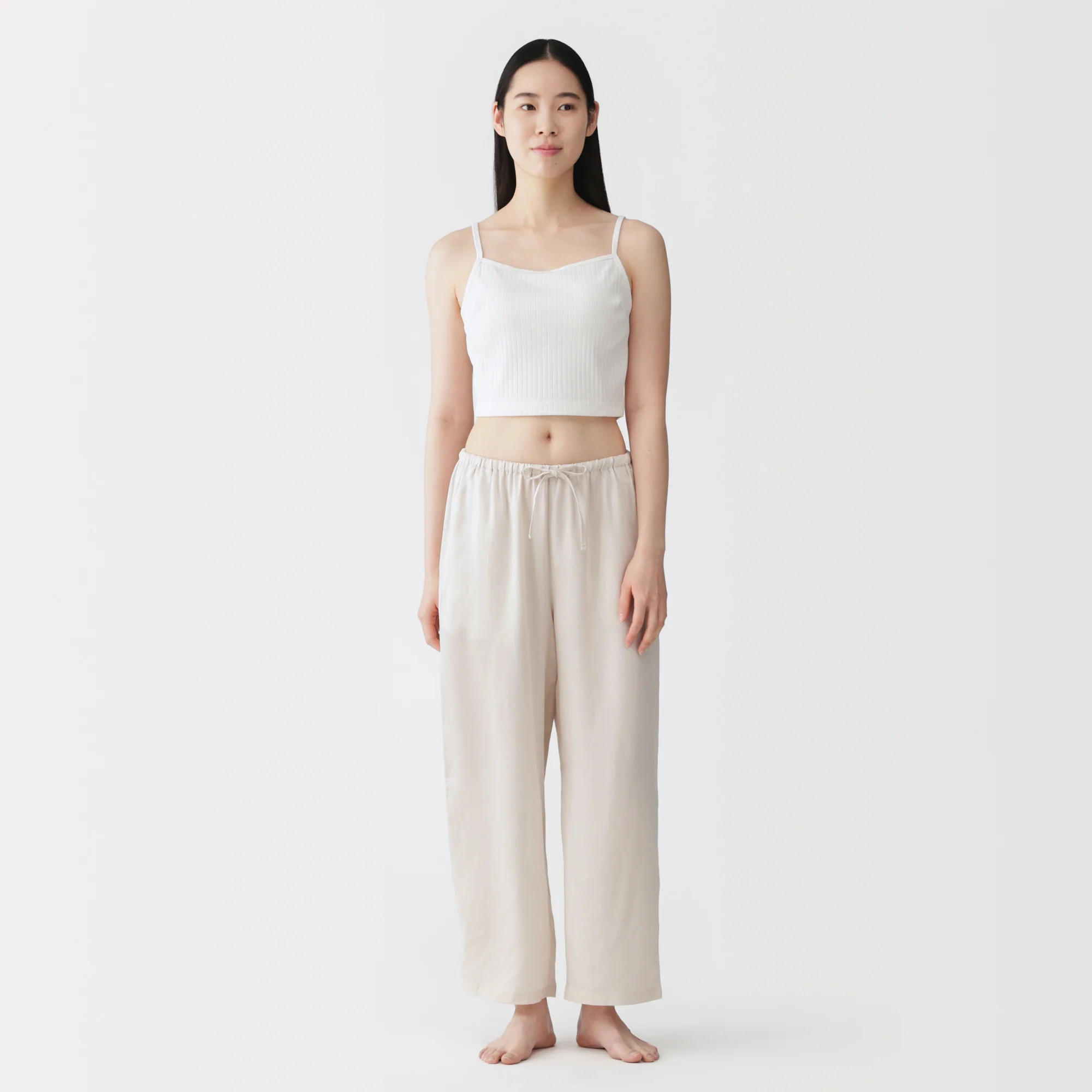 Cotton Rib Bra Camisole - Image 11