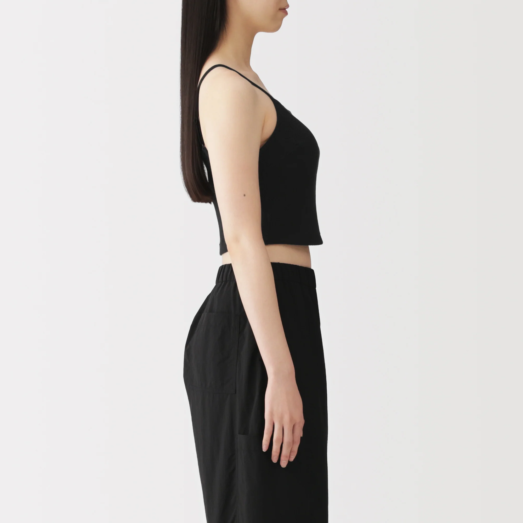 Cotton Rib Bra Camisole - Image 12