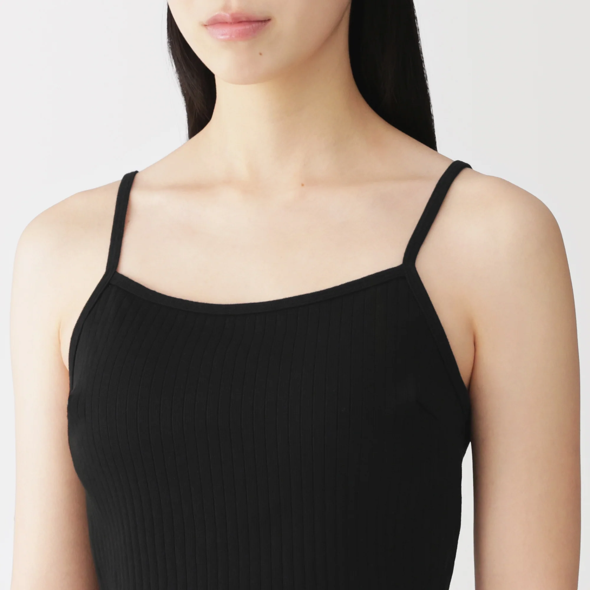 Cotton Rib Bra Camisole - Image 14