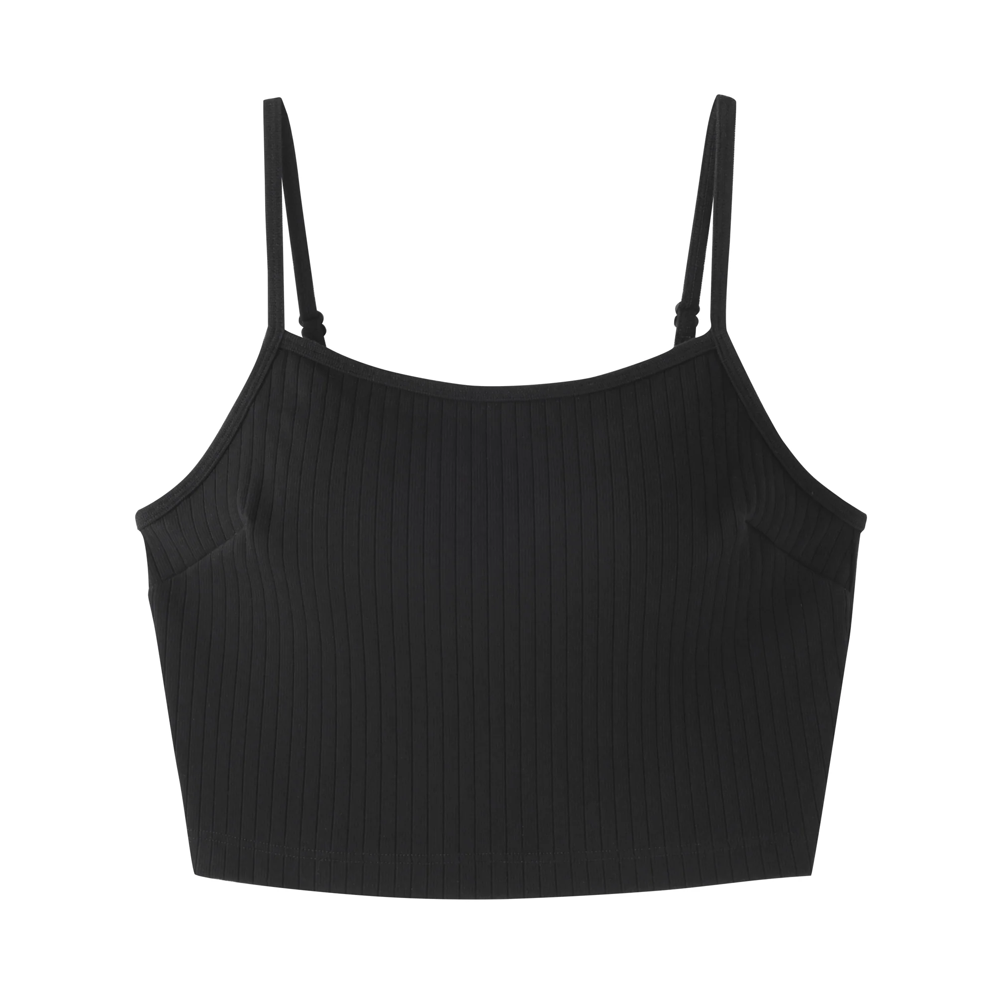 Cotton Rib Bra Camisole - Image 16