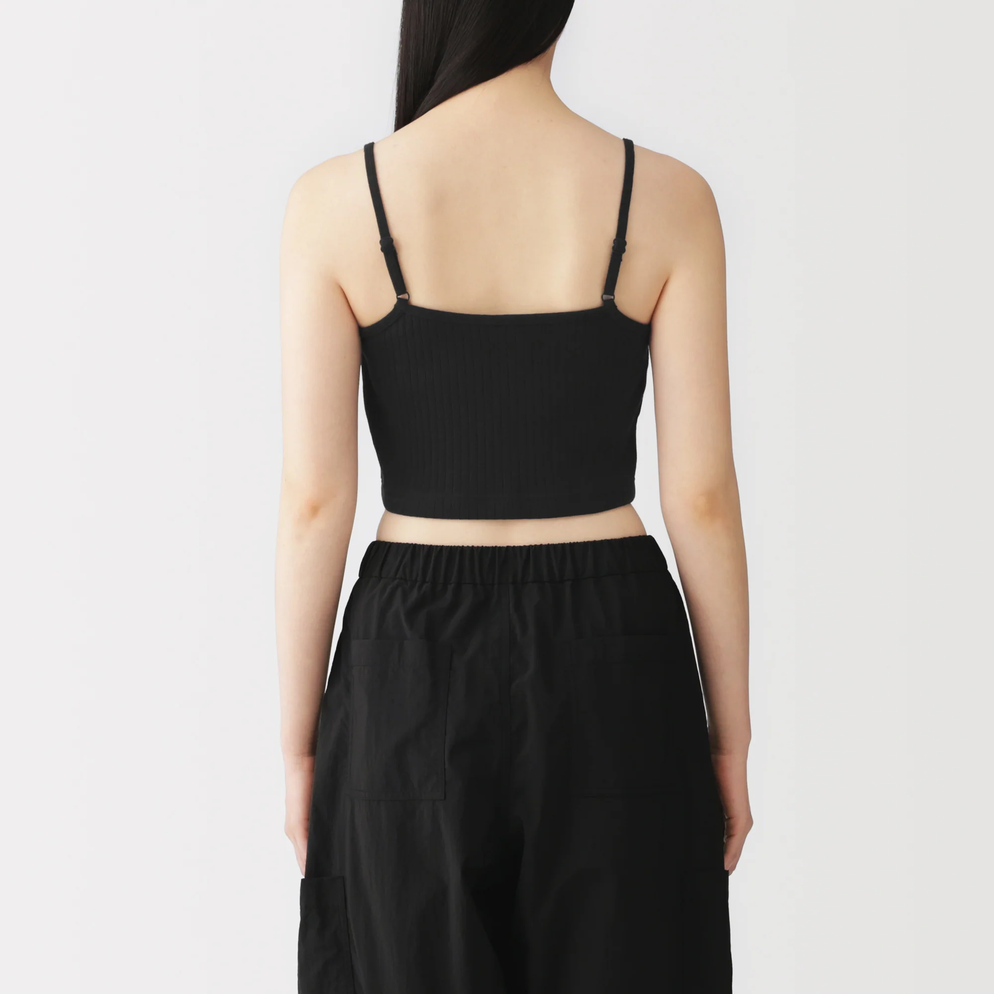 Cotton Rib Bra Camisole - Image 20