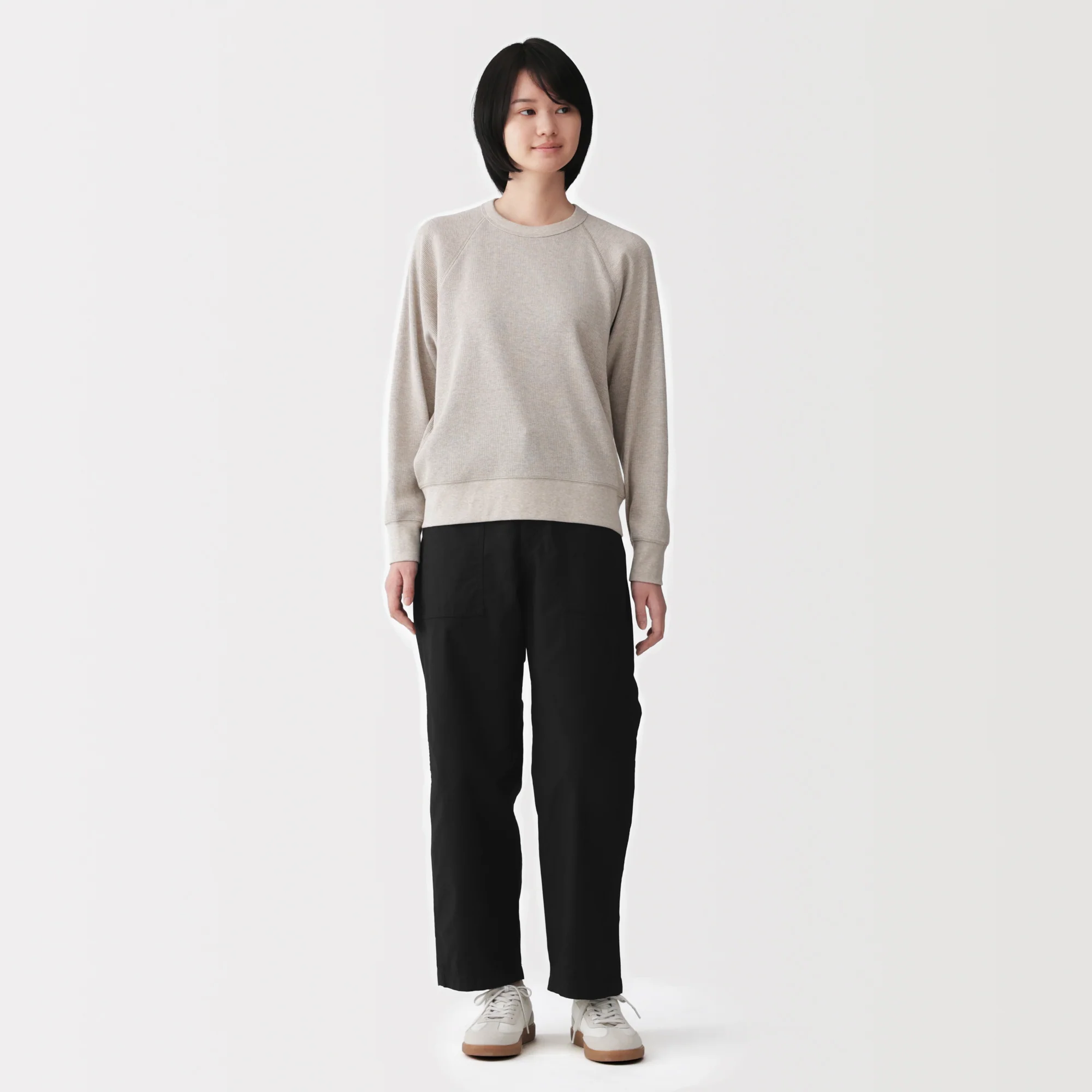 Cotton Satin Baker Pants - Image 34