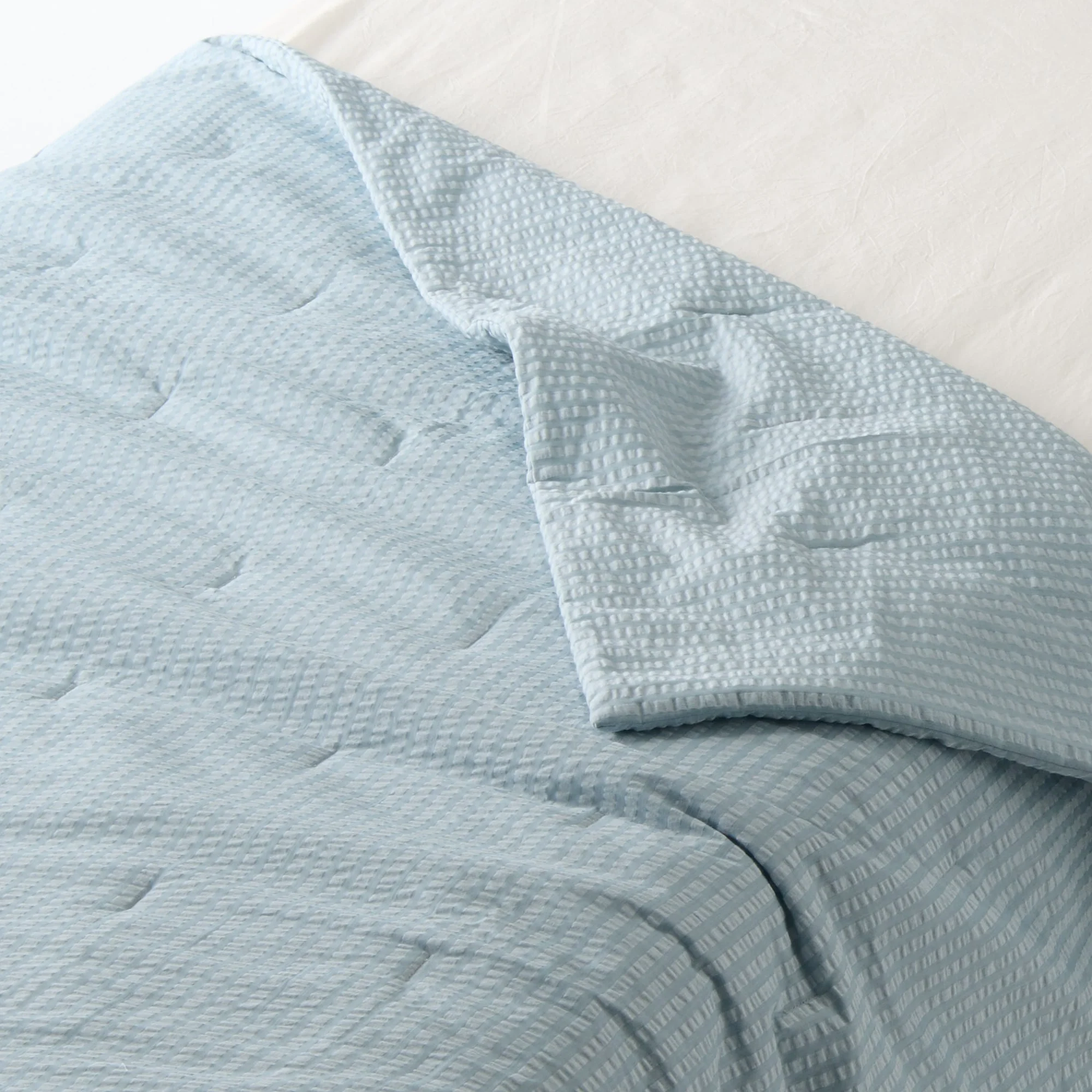 Cotton Seersucker Thin Duvet - Queen - Image 7
