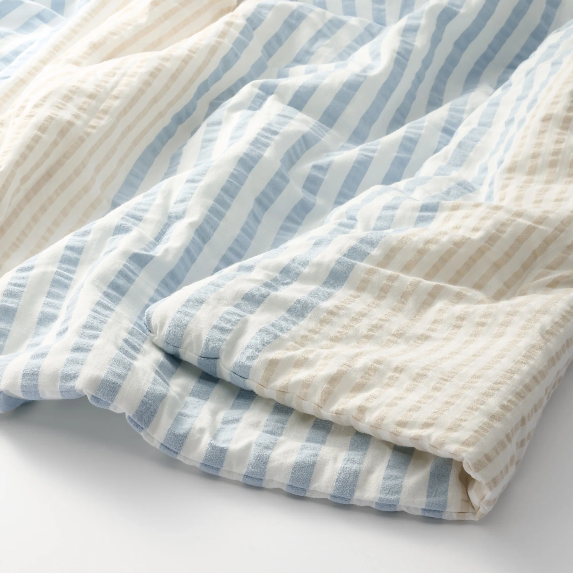 Cotton Seersucker Thin Duvet - Queen - Image 2