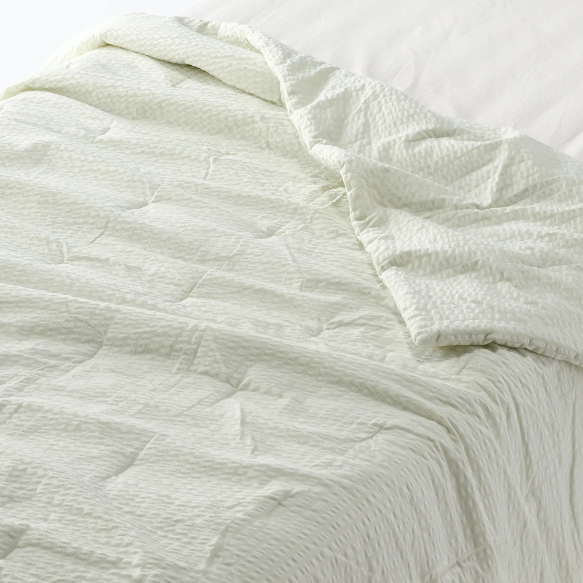 Cotton Seersucker Thin Duvet - Single