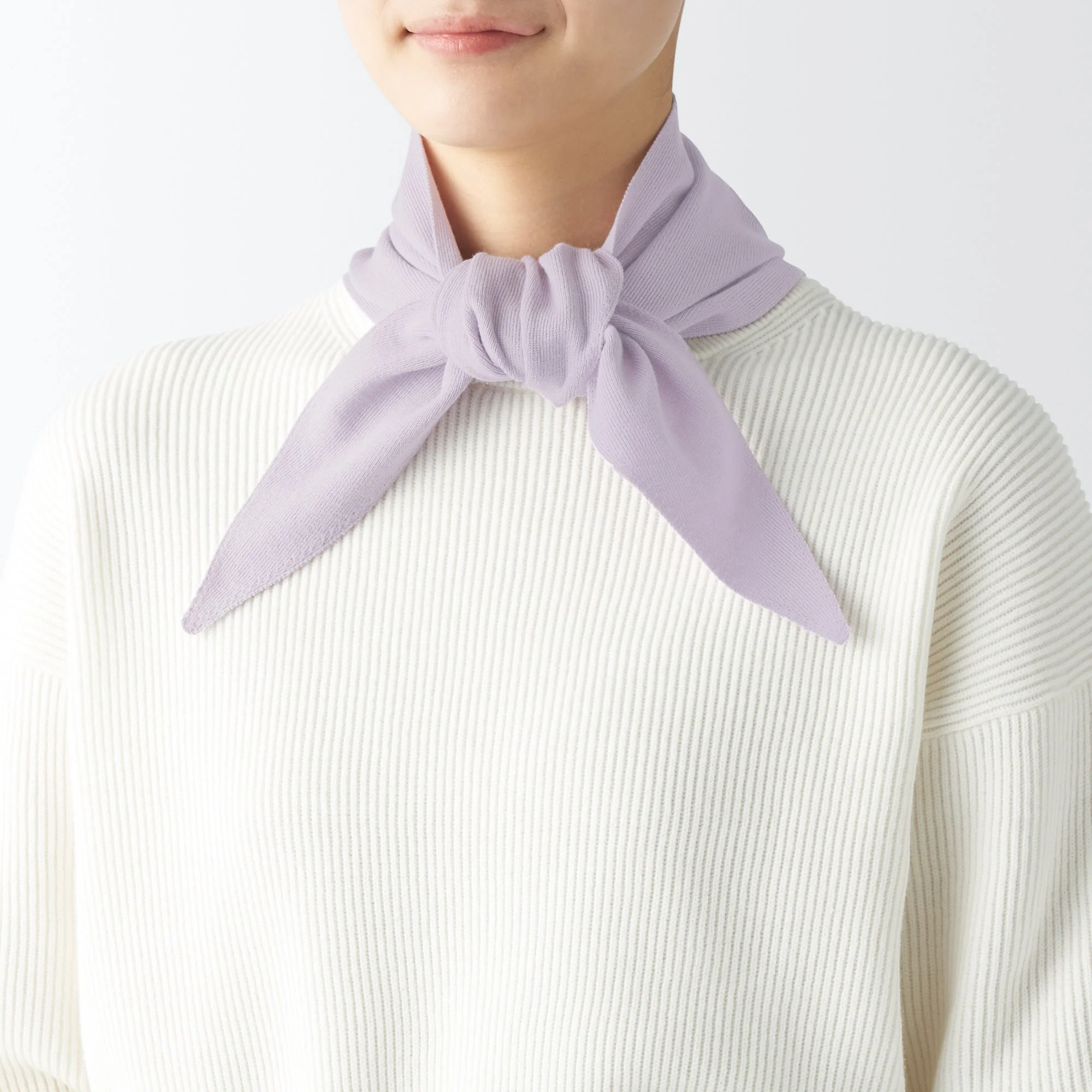 Cotton Silk Scarf with Pocket - Image 17