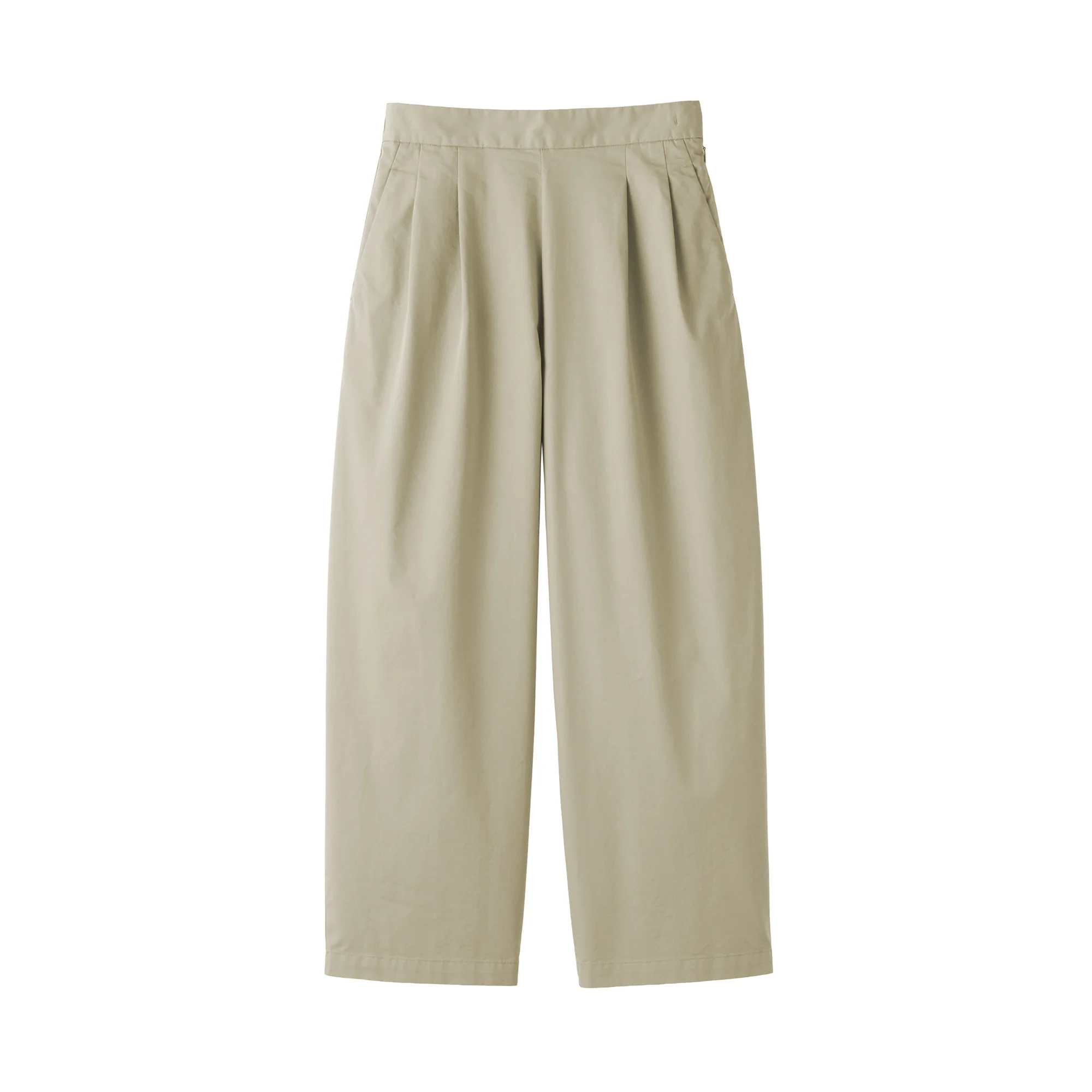 Cotton Twill Wide Tapered Pants - Image 11