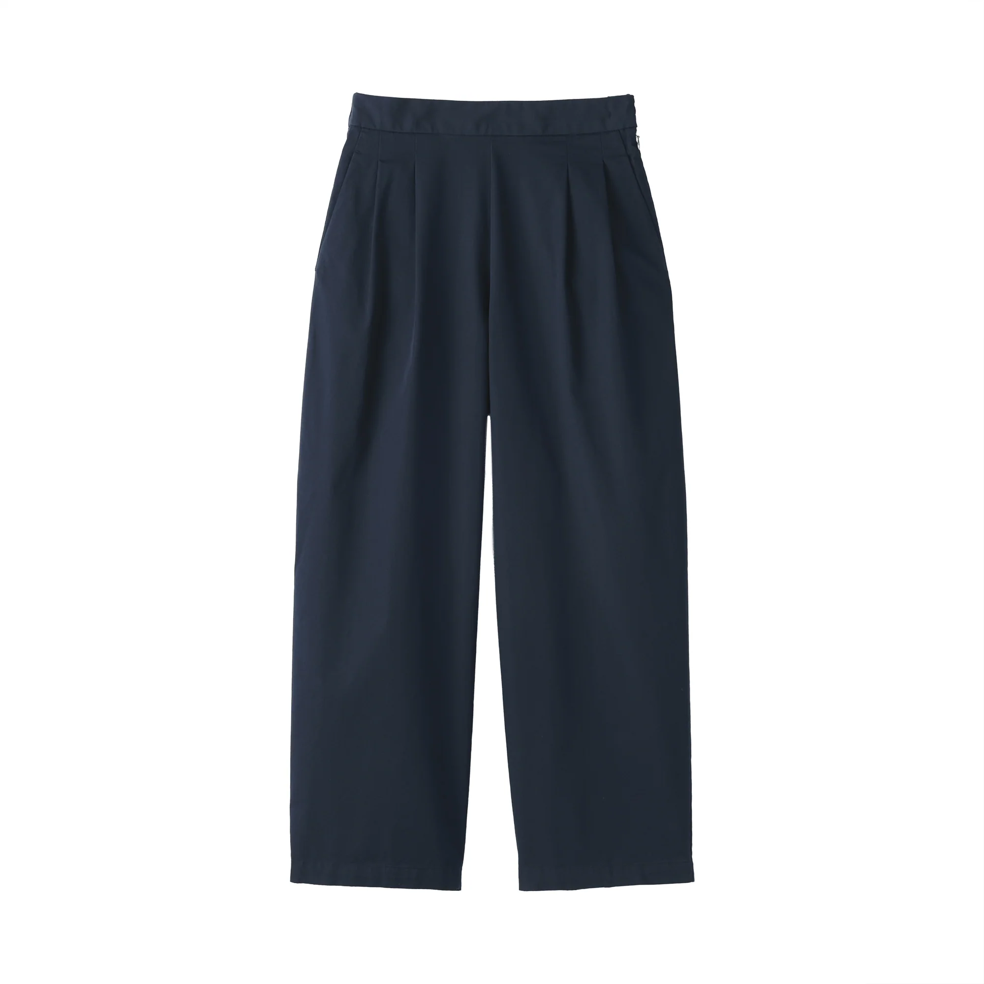 Cotton Twill Wide Tapered Pants - Image 2