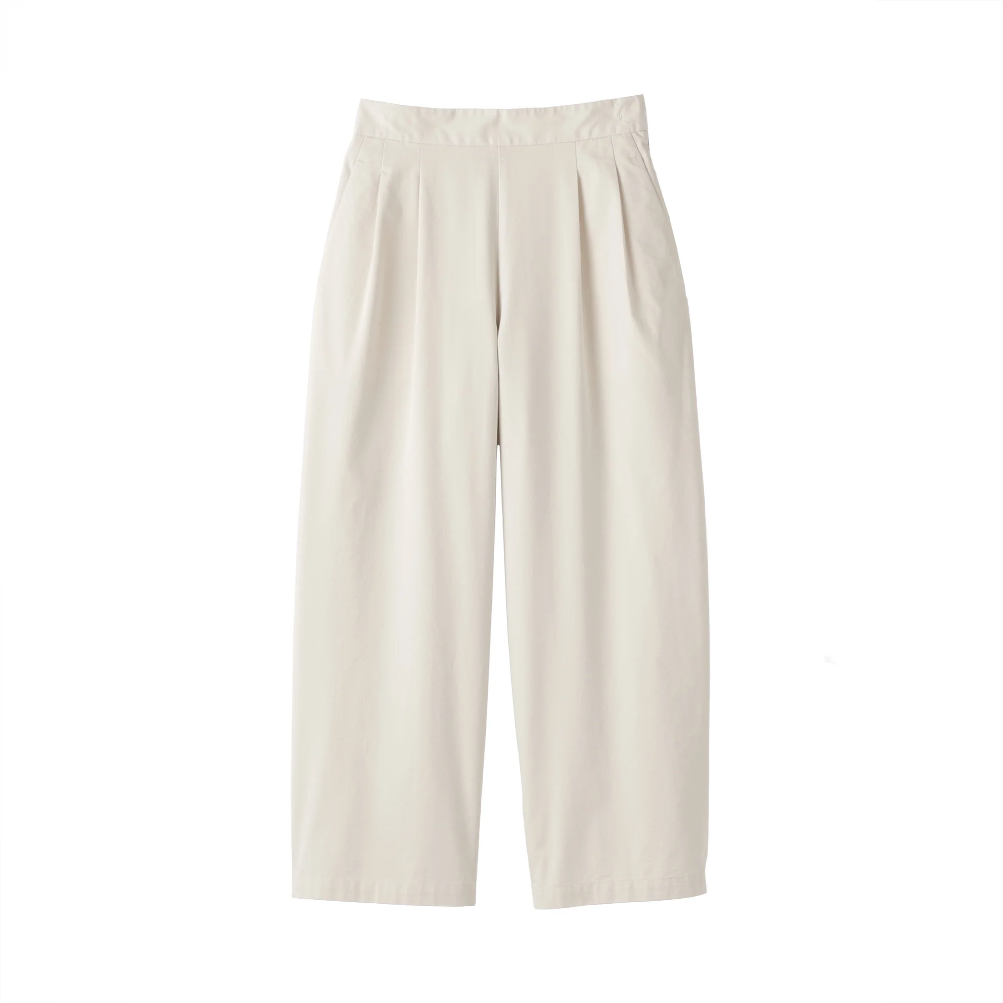 Cotton Twill Wide Tapered Pants - Image 20