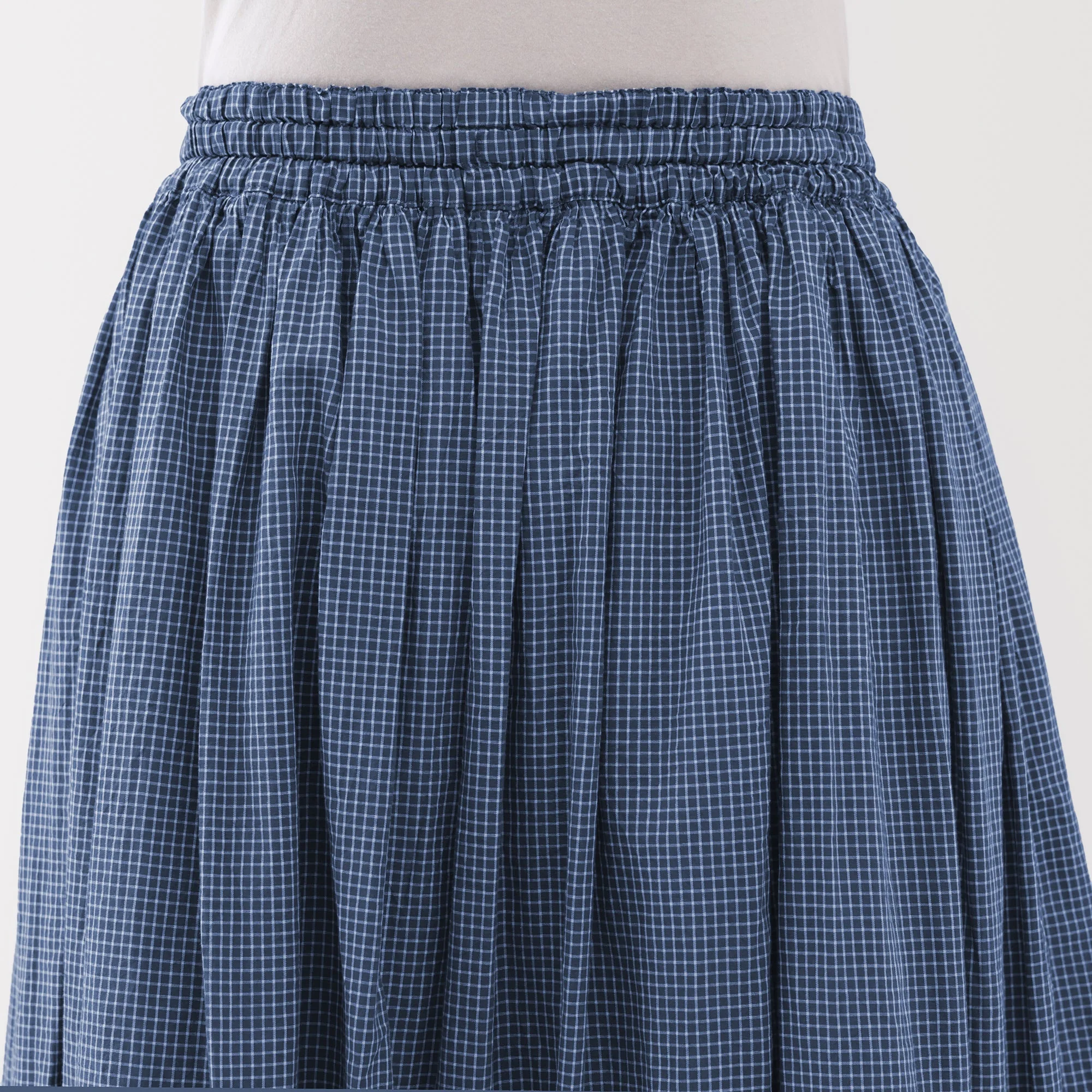 Cotton Voile Gathered Skirt - Image 17