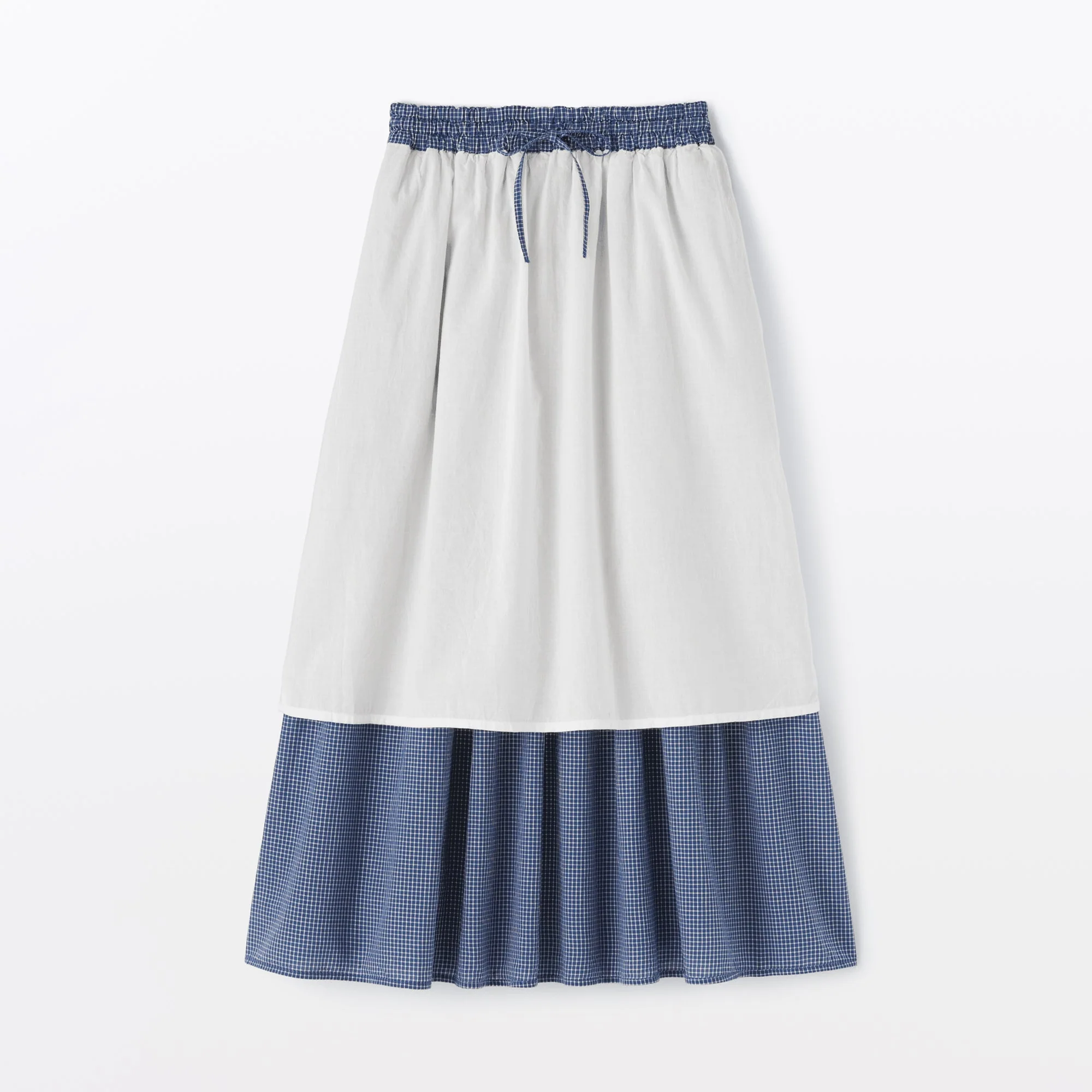 Cotton Voile Gathered Skirt - Image 19