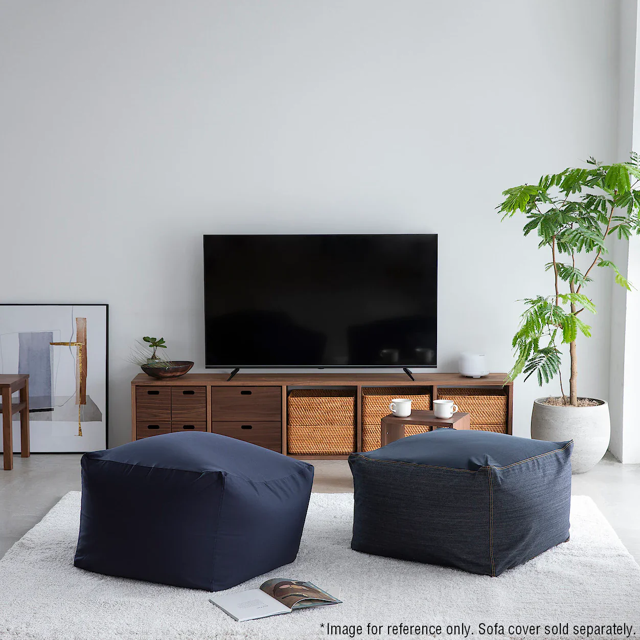 Denim Cover For Body Fit Cushion (Cushion Sold Separately) - Image 7