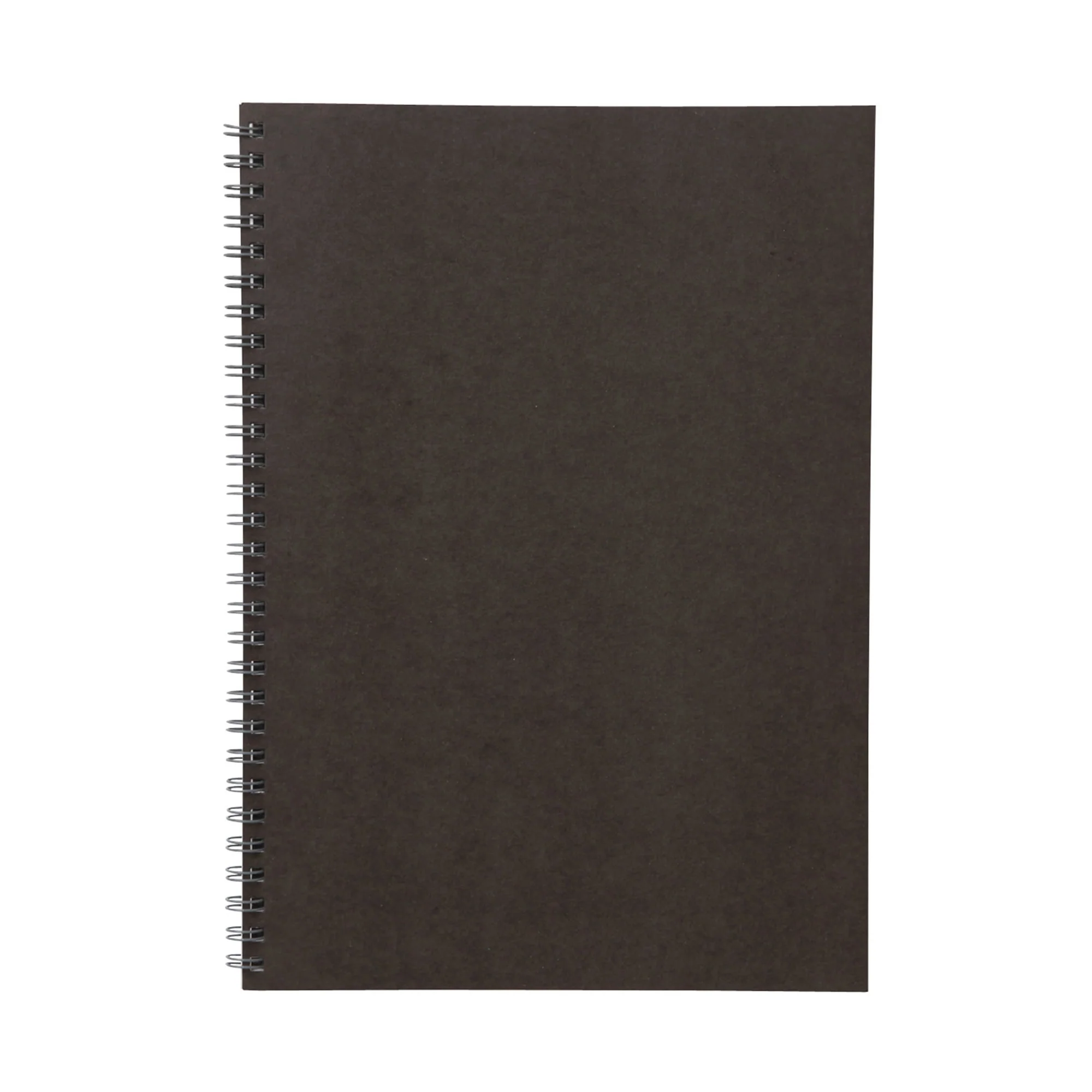 Dark Grey Double Ring Lined Notebook - Image 10