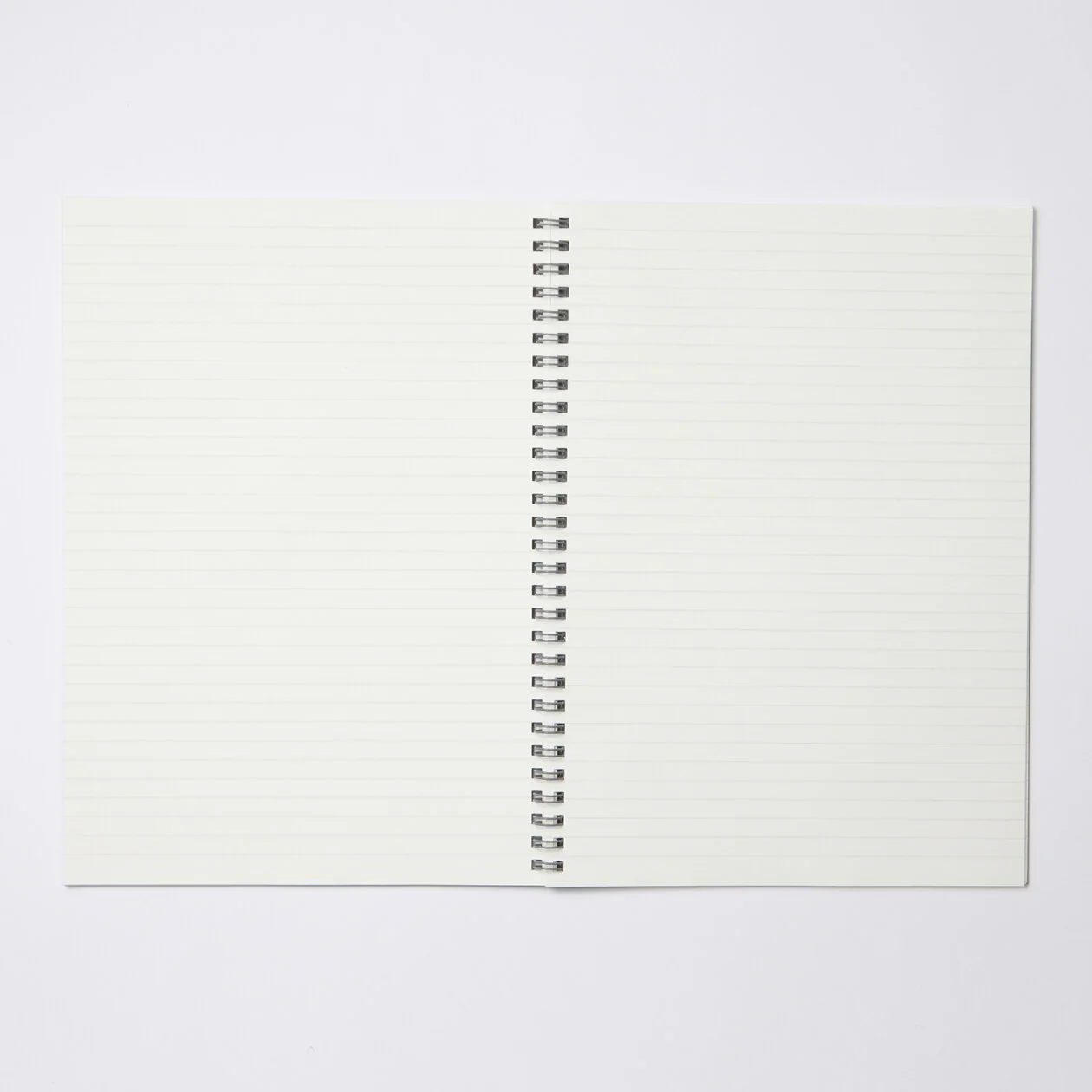 Dark Grey Double Ring Lined Notebook - Image 11