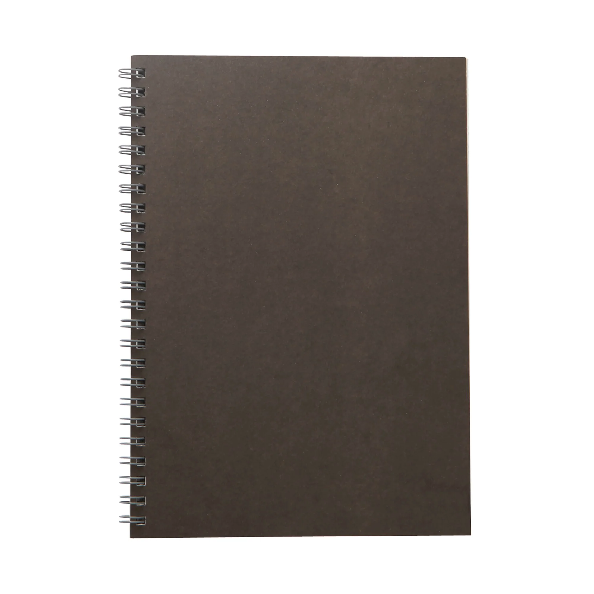 Dark Grey Double Ring Lined Notebook - Image 7