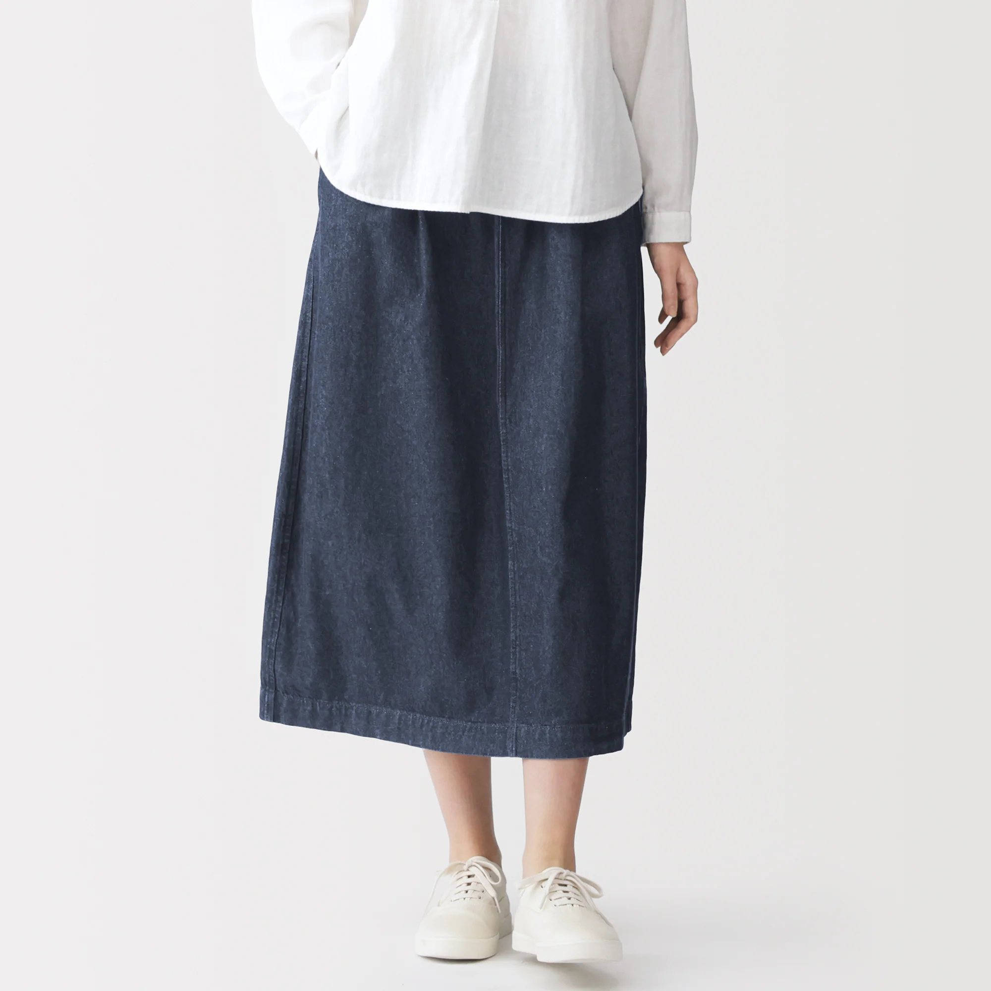Denim Easy Skirt - Image 3