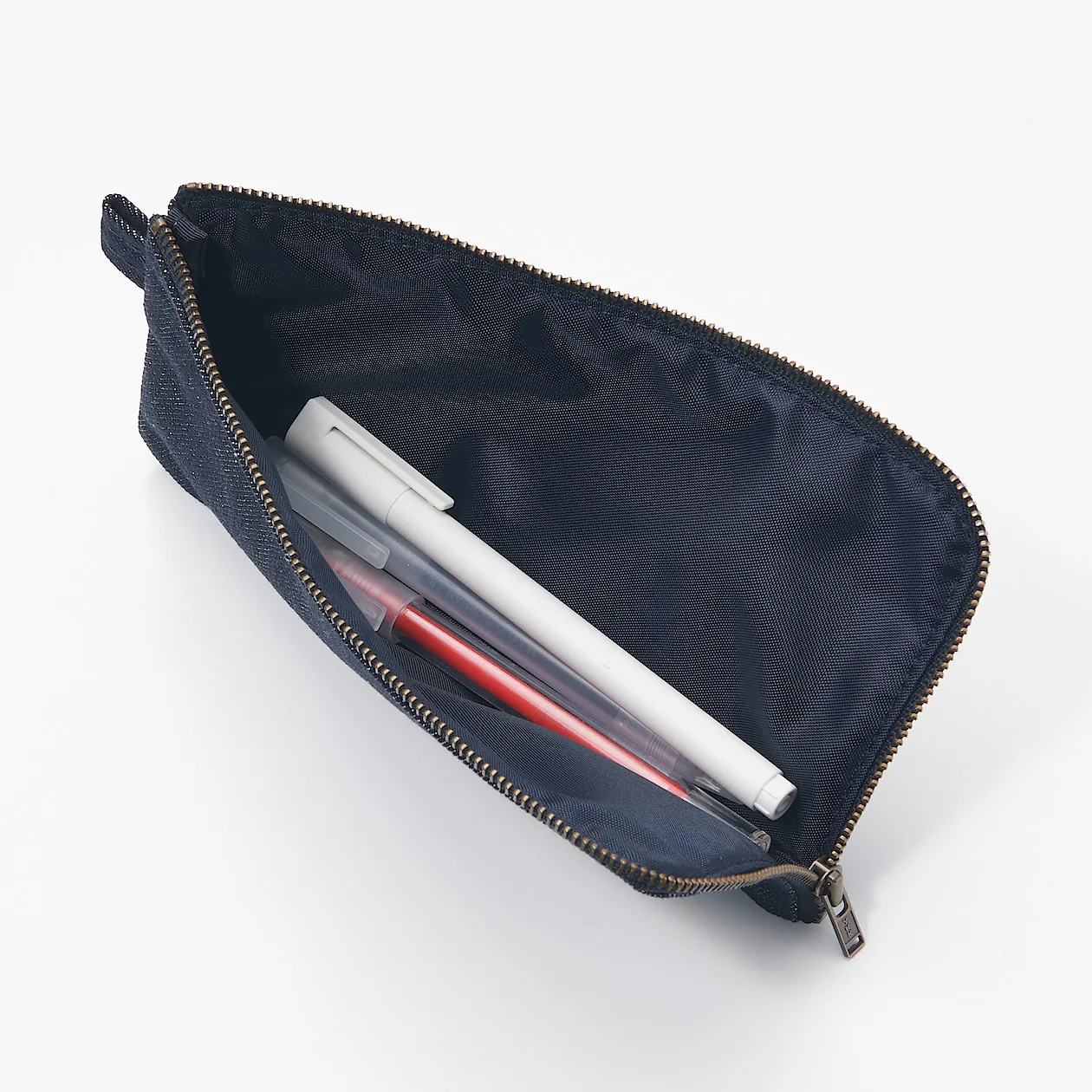 Denim Pen Case Flat Type