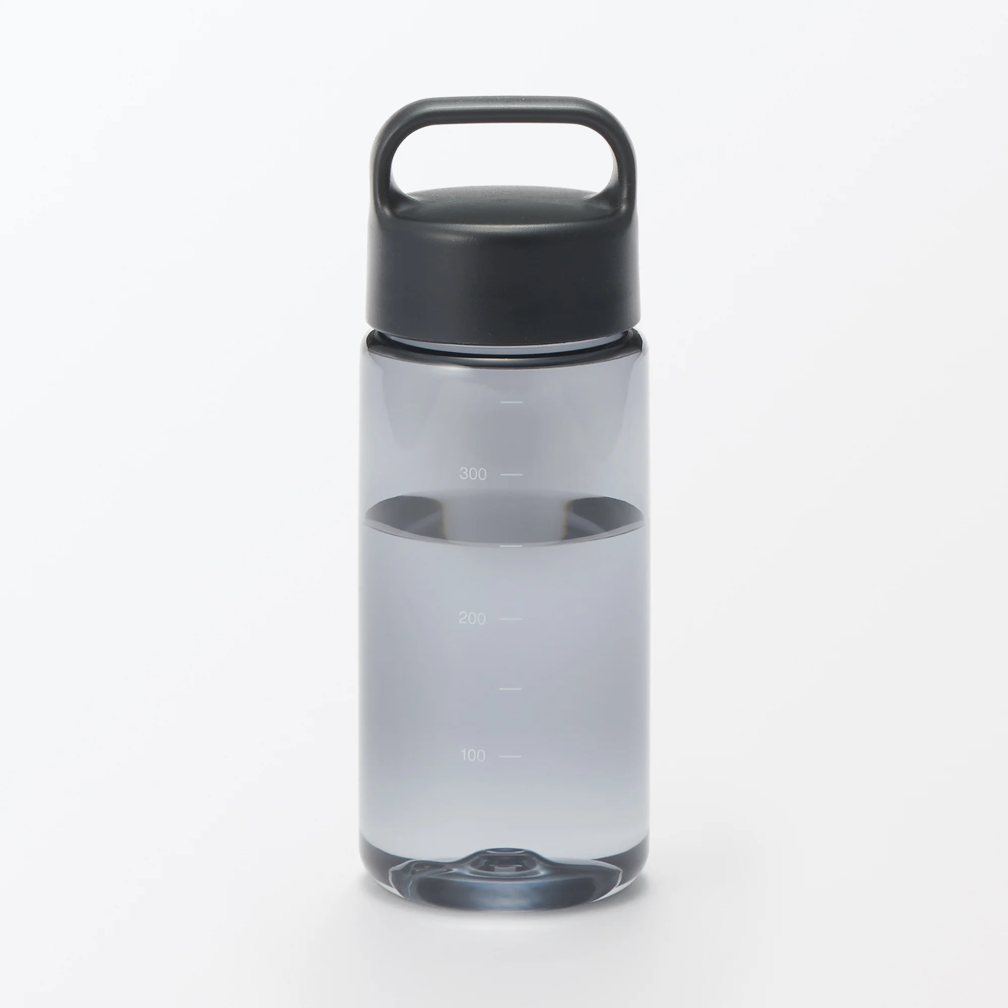 Easy-to-Carry Water Bottle With Scale - Black (350ml) - Image 5