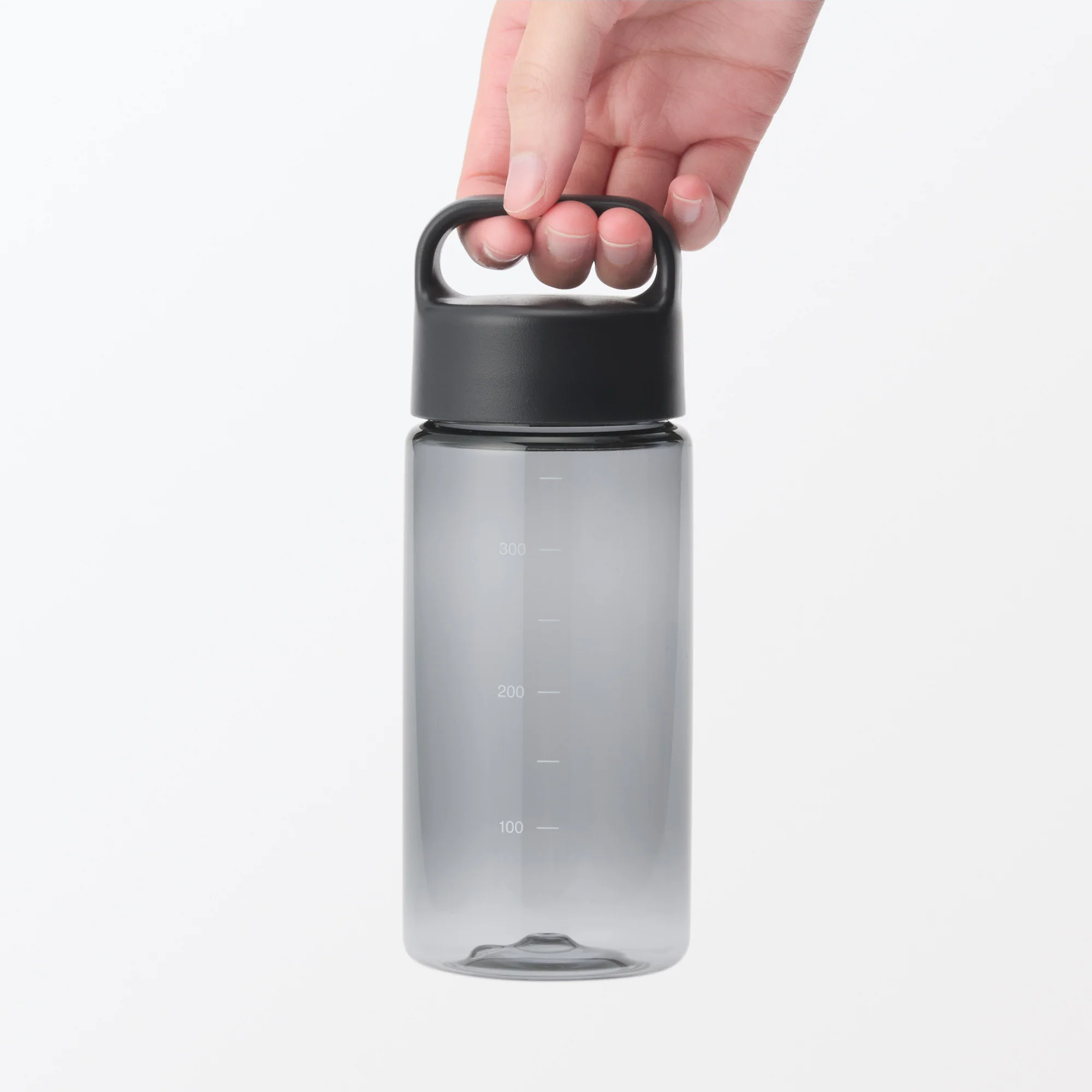 Easy-to-Carry Water Bottle With Scale - Black (350ml) - Image 6