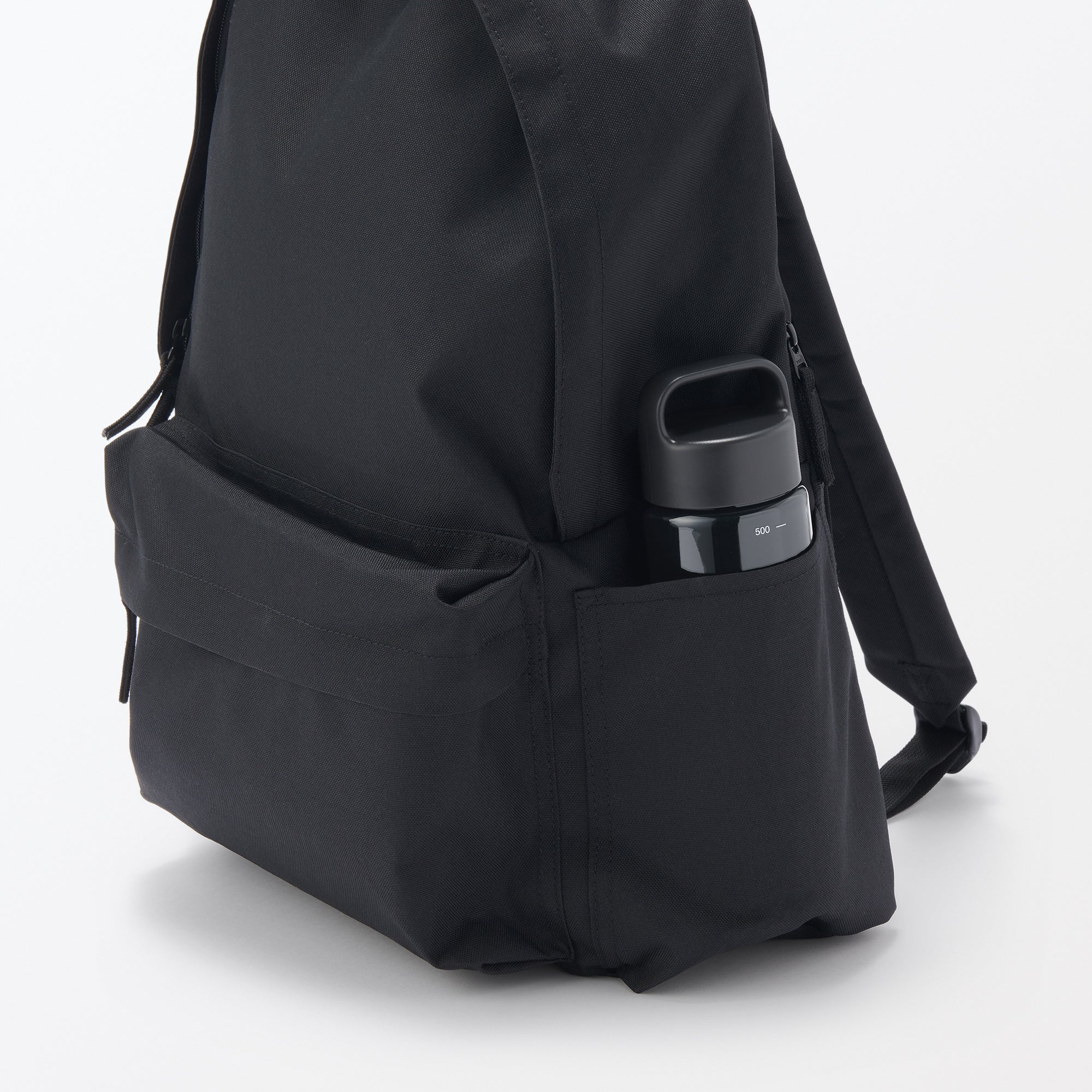 Easy-to-Carry Water Bottle With Scale - Black (500ml) - Image 8