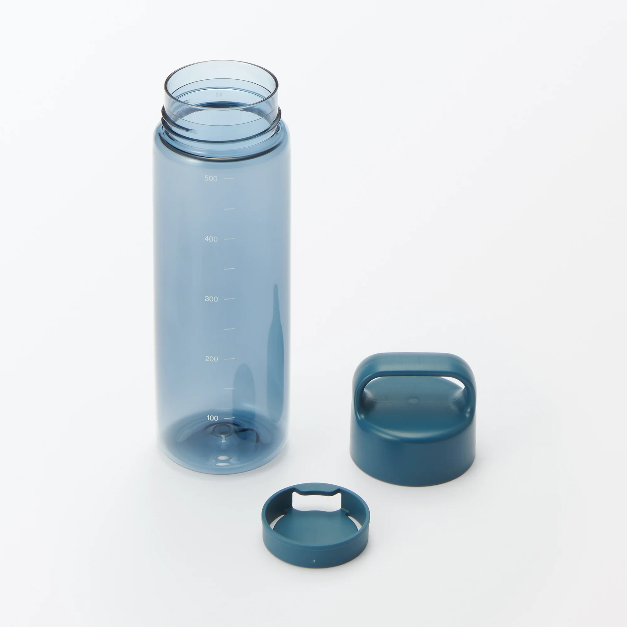 Easy-to-Carry Water Bottle With Scale - Blue (500ml) - Image 4