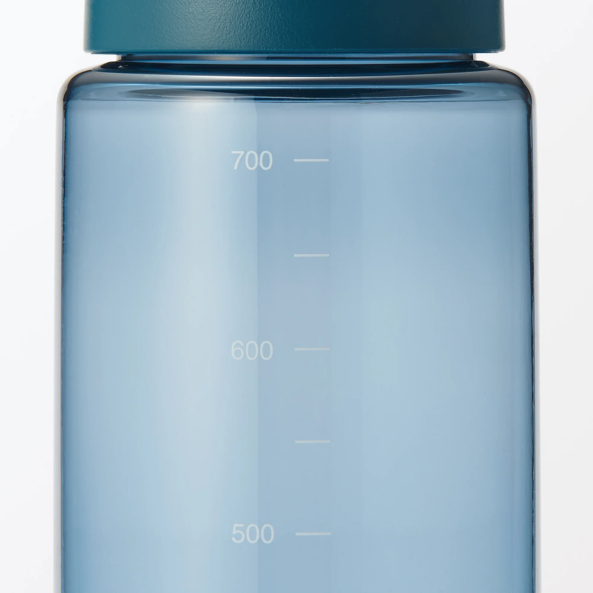 Easy-to-Carry Water Bottle With Scale - Blue (700ml) - Image 3