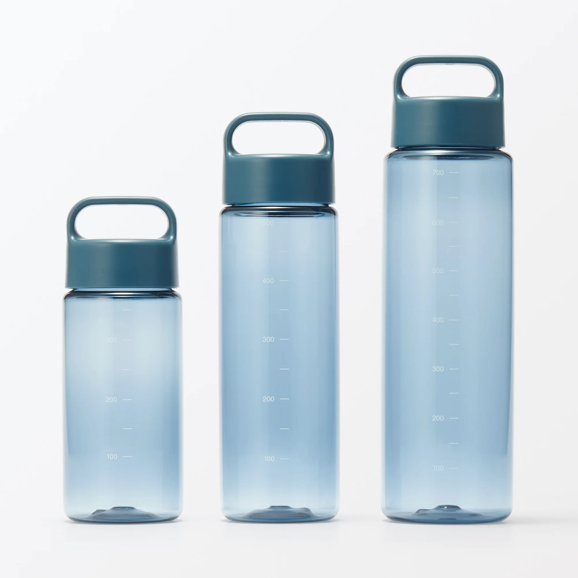 Easy-to-Carry Water Bottle With Scale - Blue (700ml) - Image 7