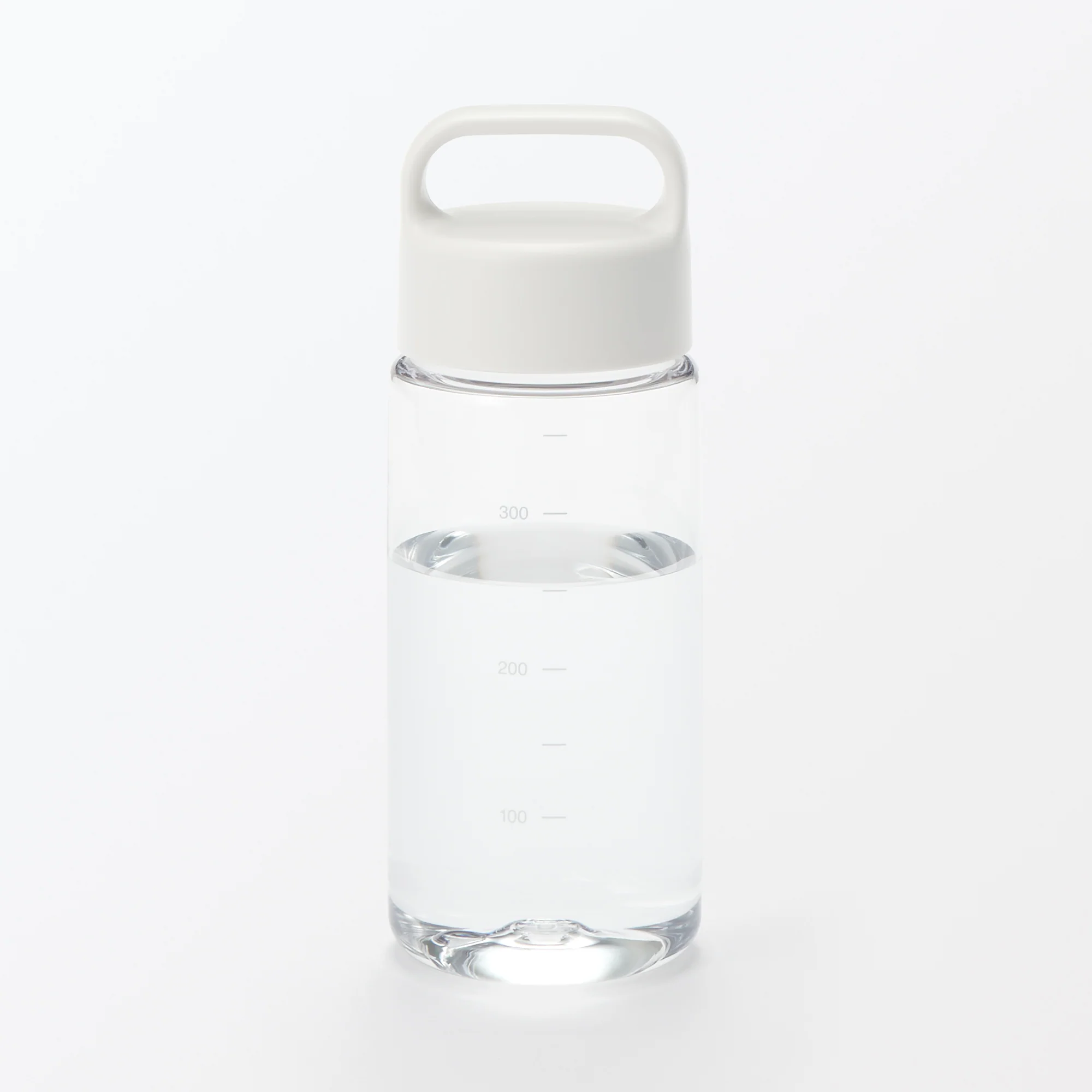 Easy-to-Carry Water Bottle With Scale - White (350ml) - Image 5