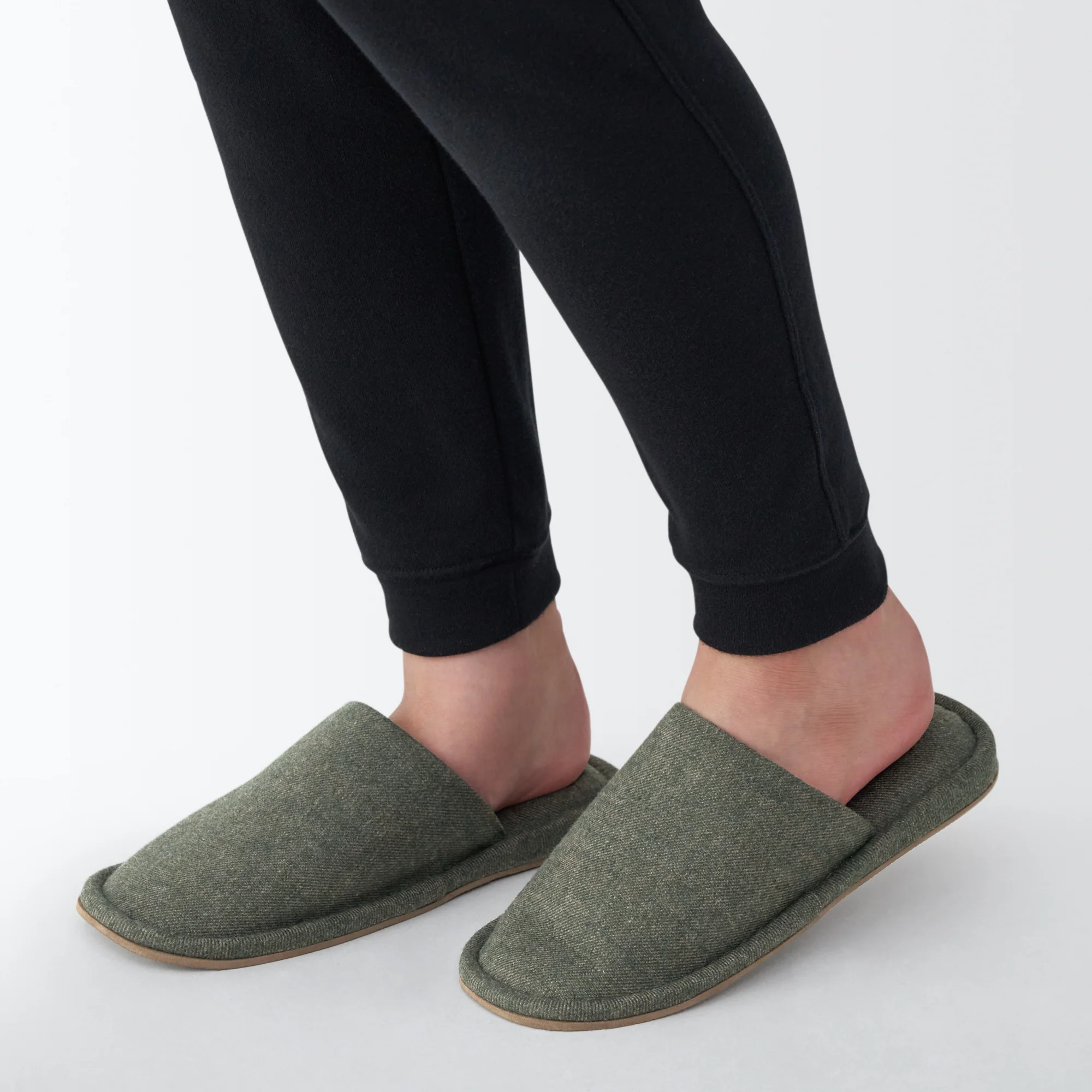 Either-Foot Flannel Slippers