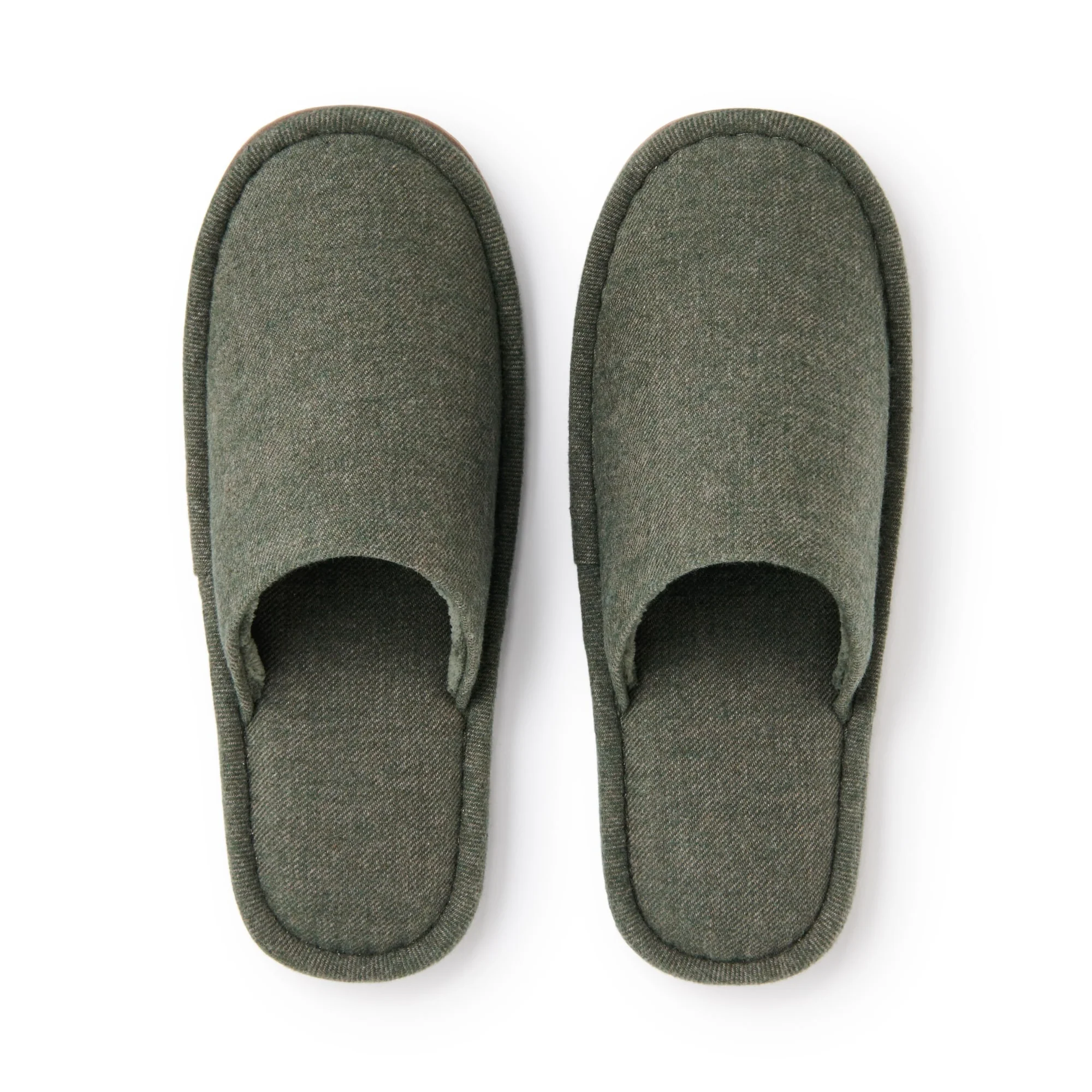 Either-Foot Flannel Slippers - Image 2