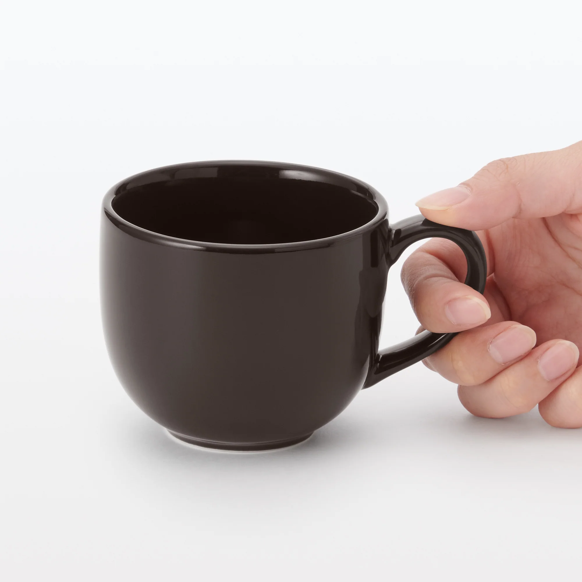 Everyday Tableware Coffee Cup - Dark Brown - Image 6