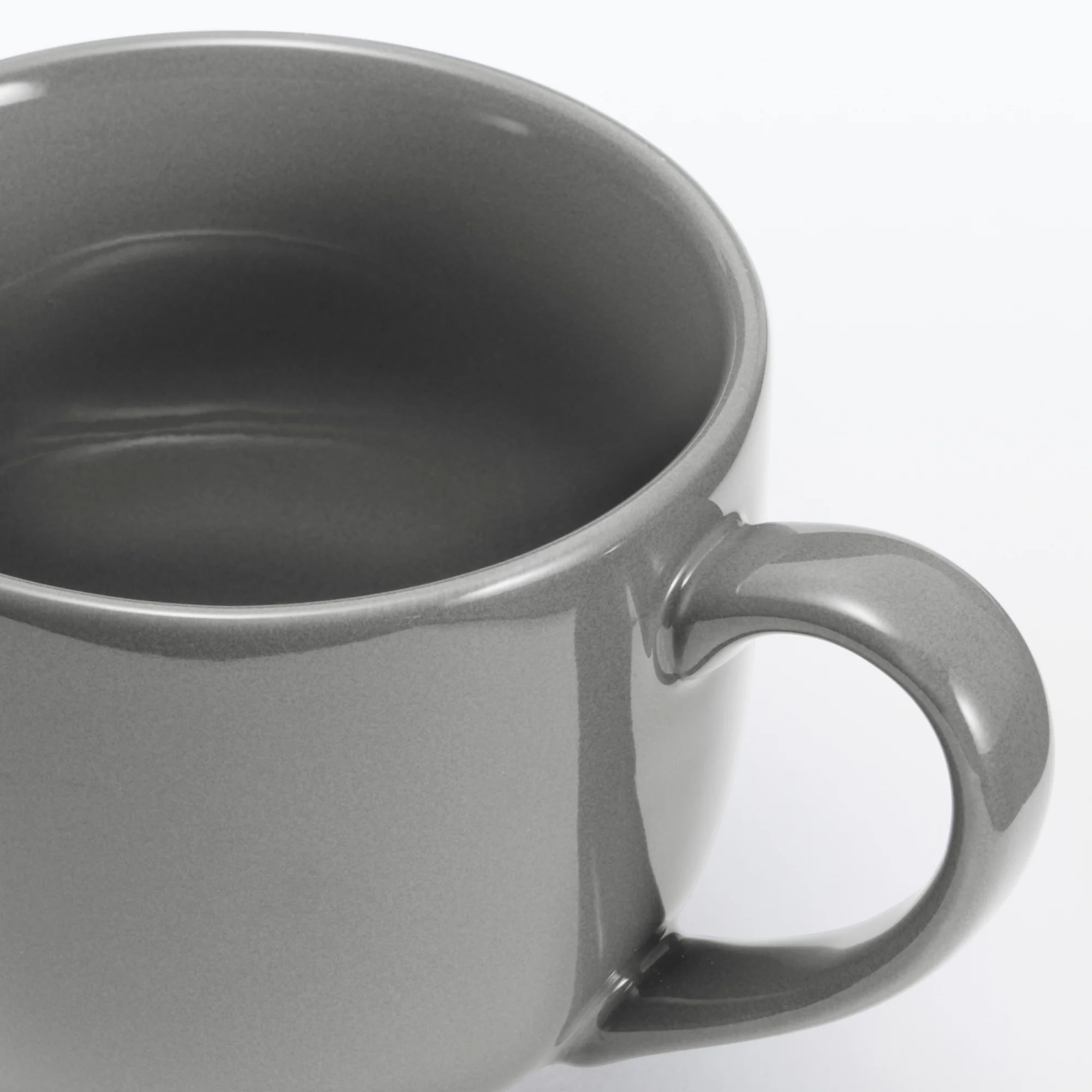 Everyday Tableware Coffee Cup - Grey - Image 5