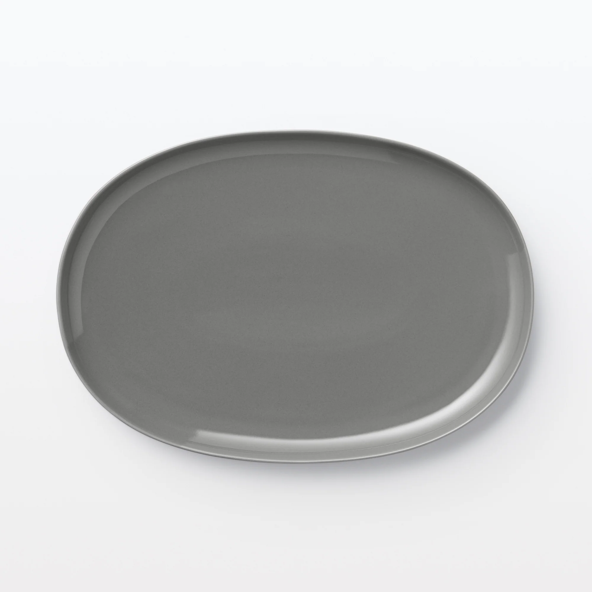 Everyday Tableware Oval Plate Large - Grey - Image 3
