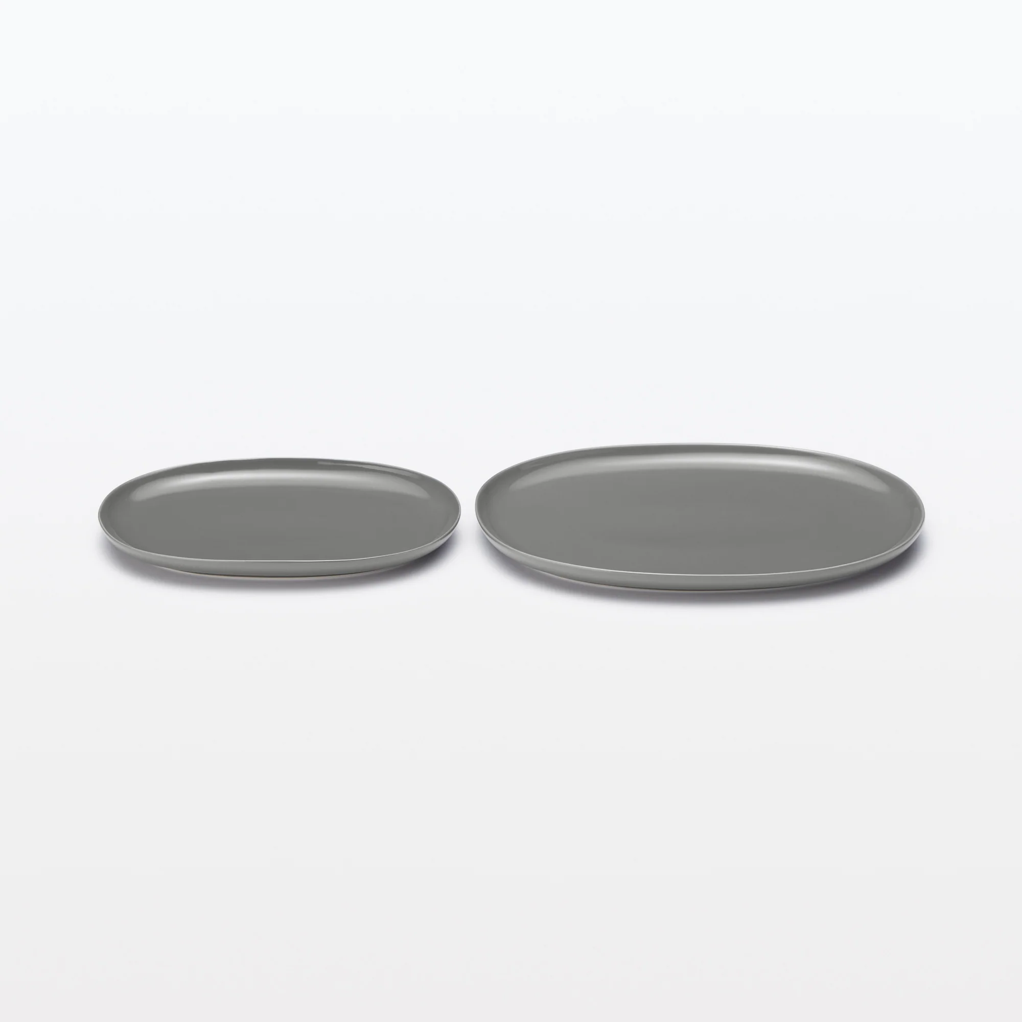 Everyday Tableware Oval Plate Large - Grey - Image 7