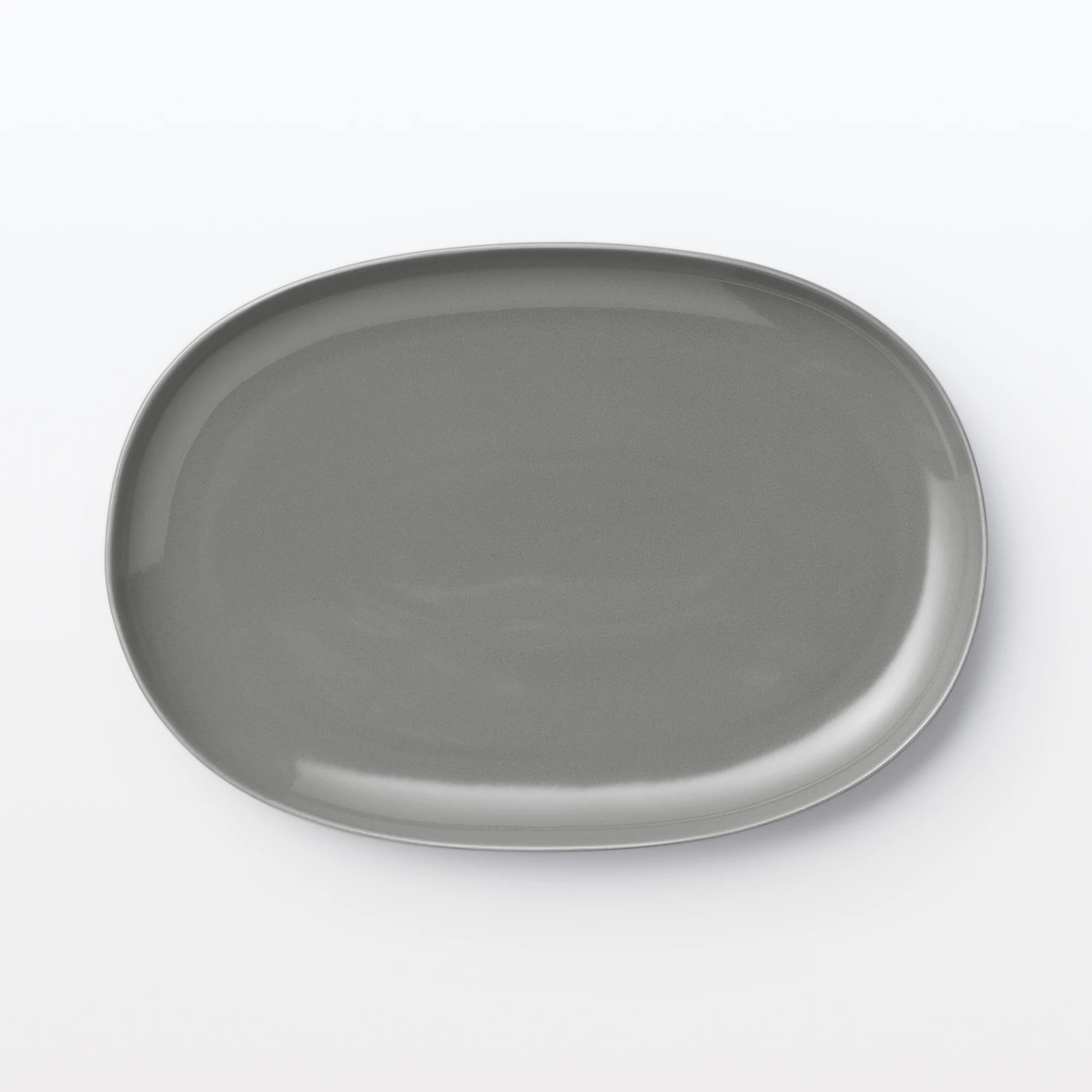 Everyday Tableware Oval Plate Small - Grey - Image 3