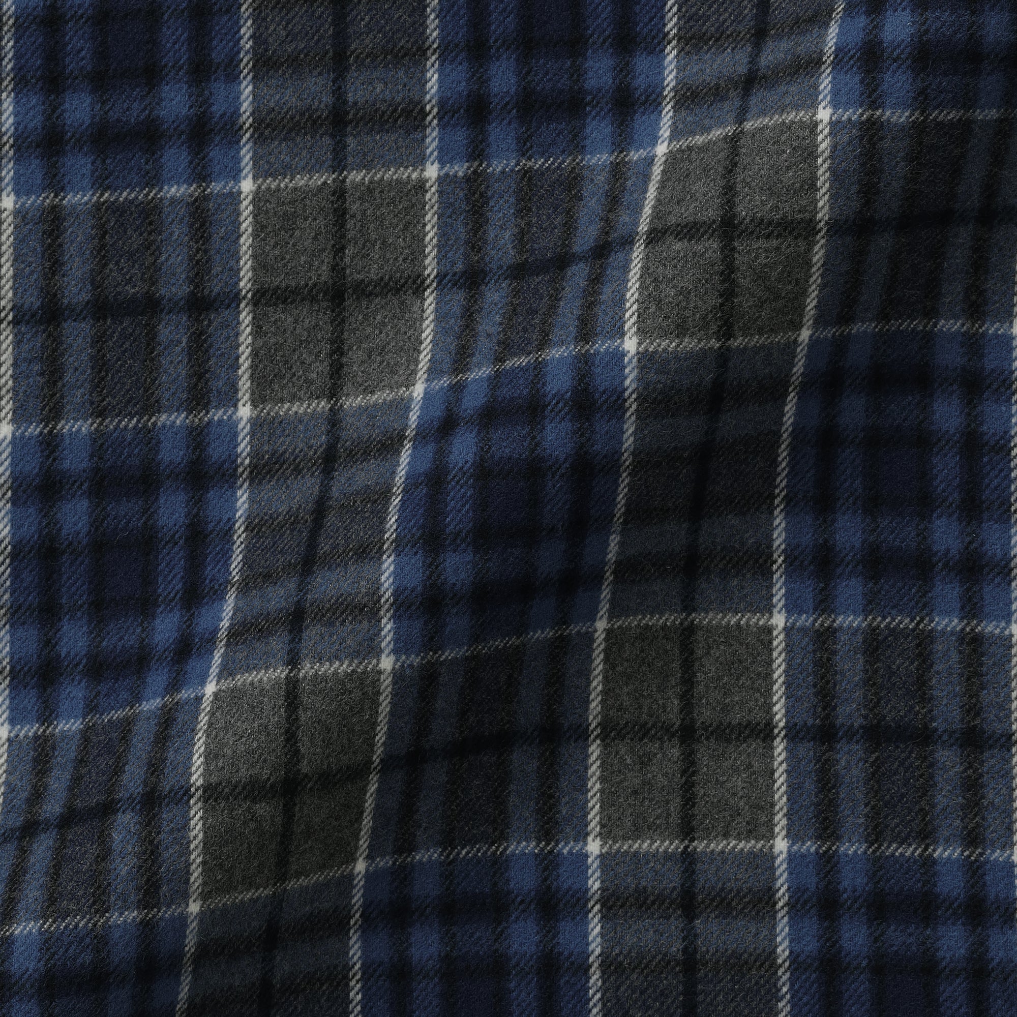Flannel Stand Collar Shirt - Image 27