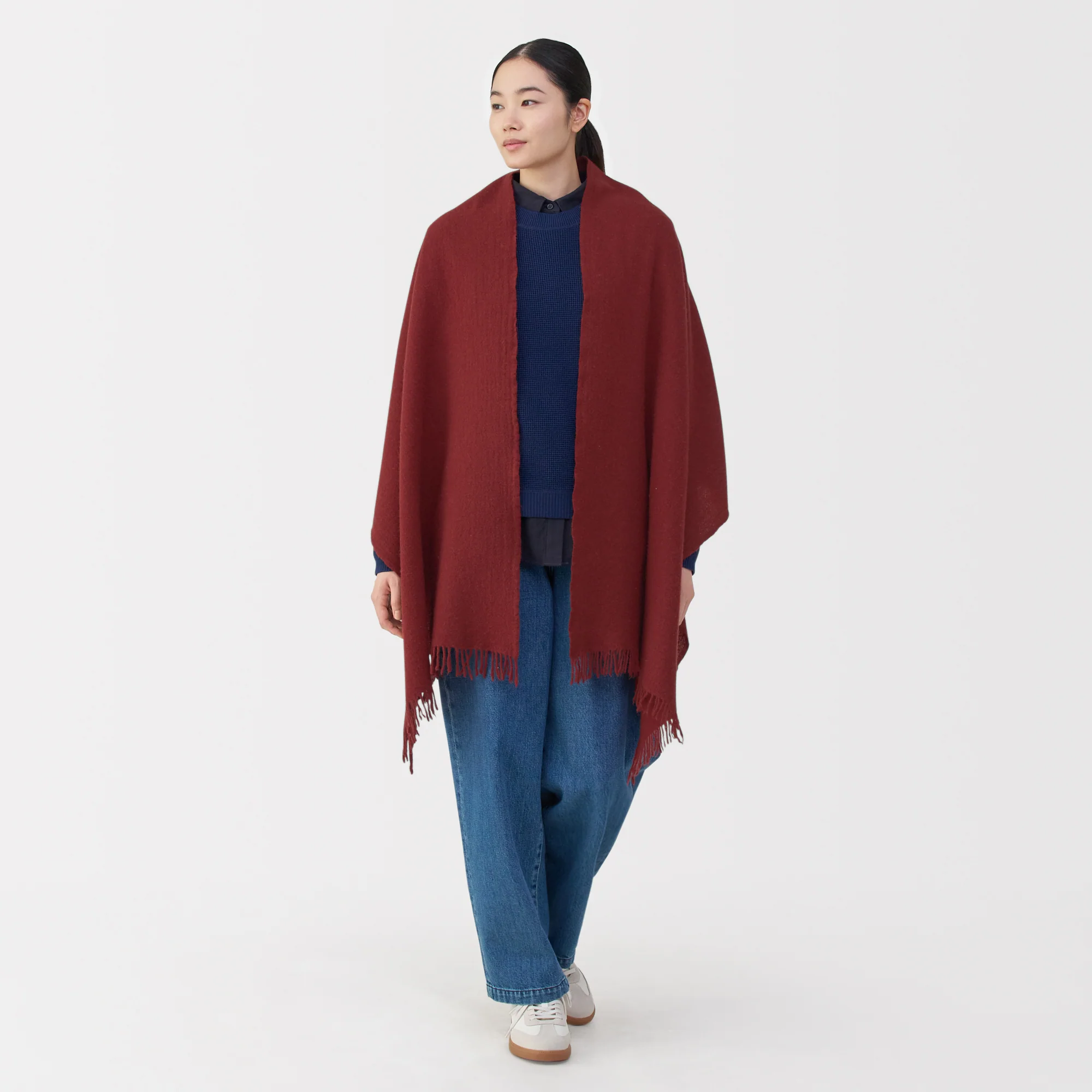Fluffy Wool Blanket Stole - Image 14