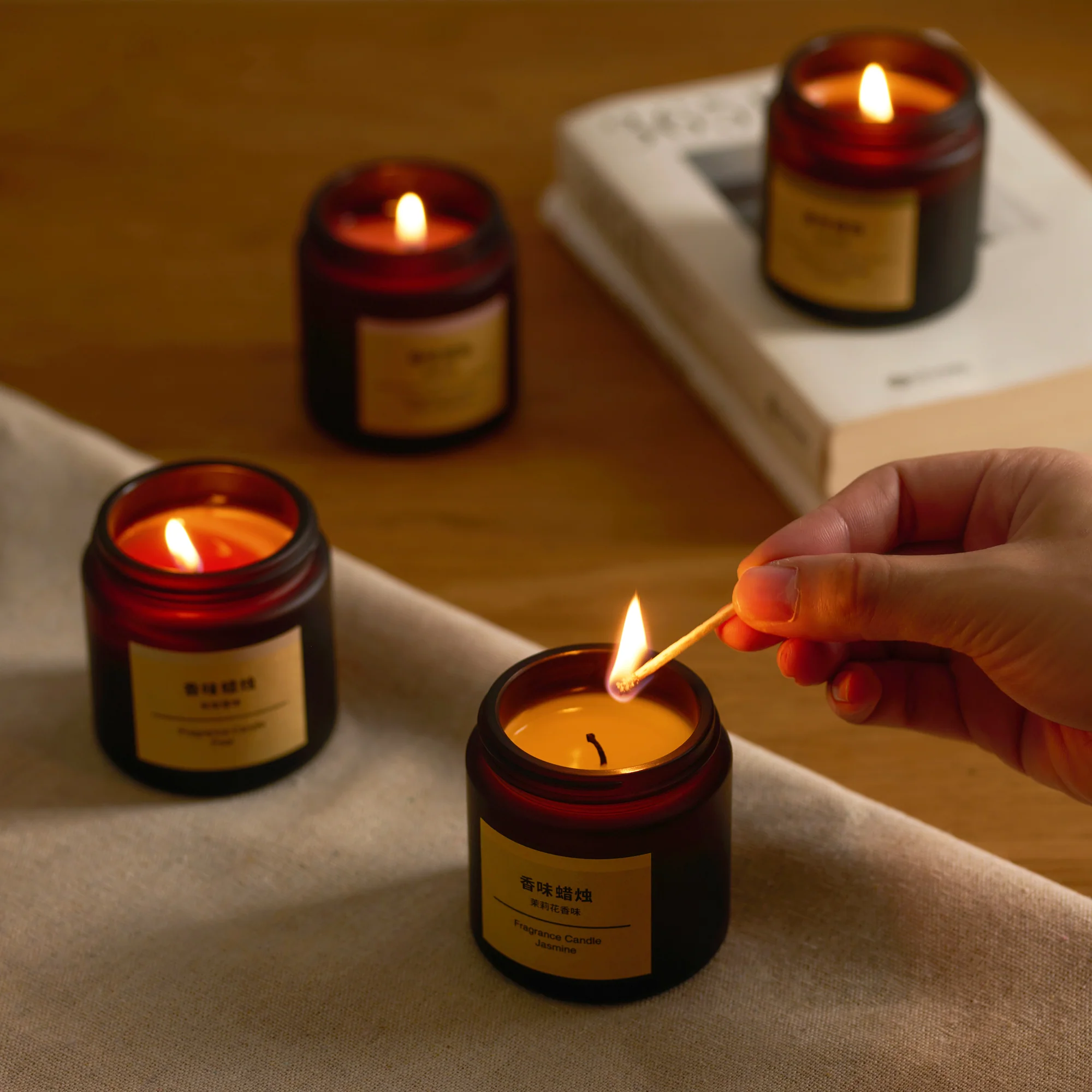 Fragrance Candle - Jasmine - Image 11