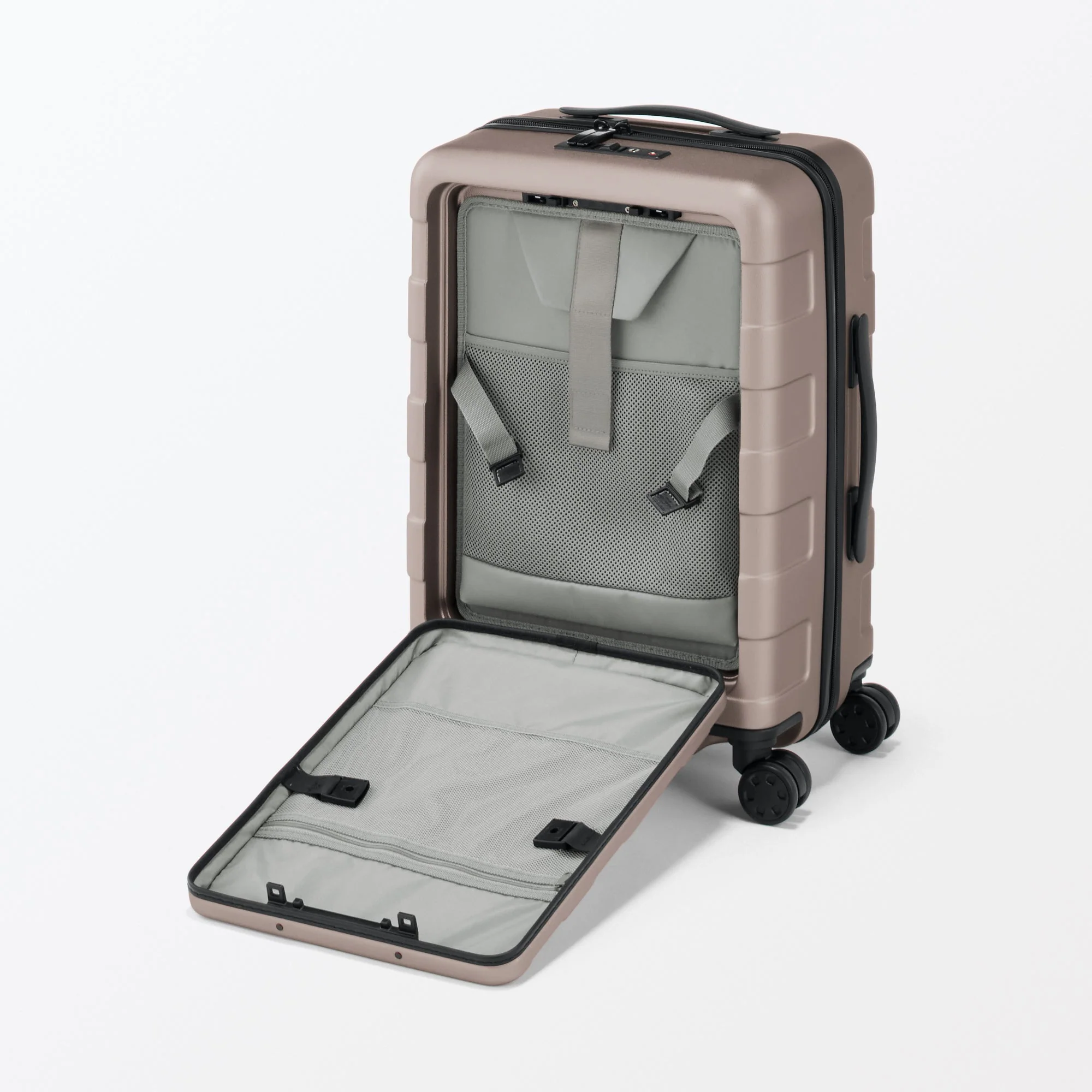 Adjustable Handle Front Open Hard Suitcase 32L | Carry-On - Image 6
