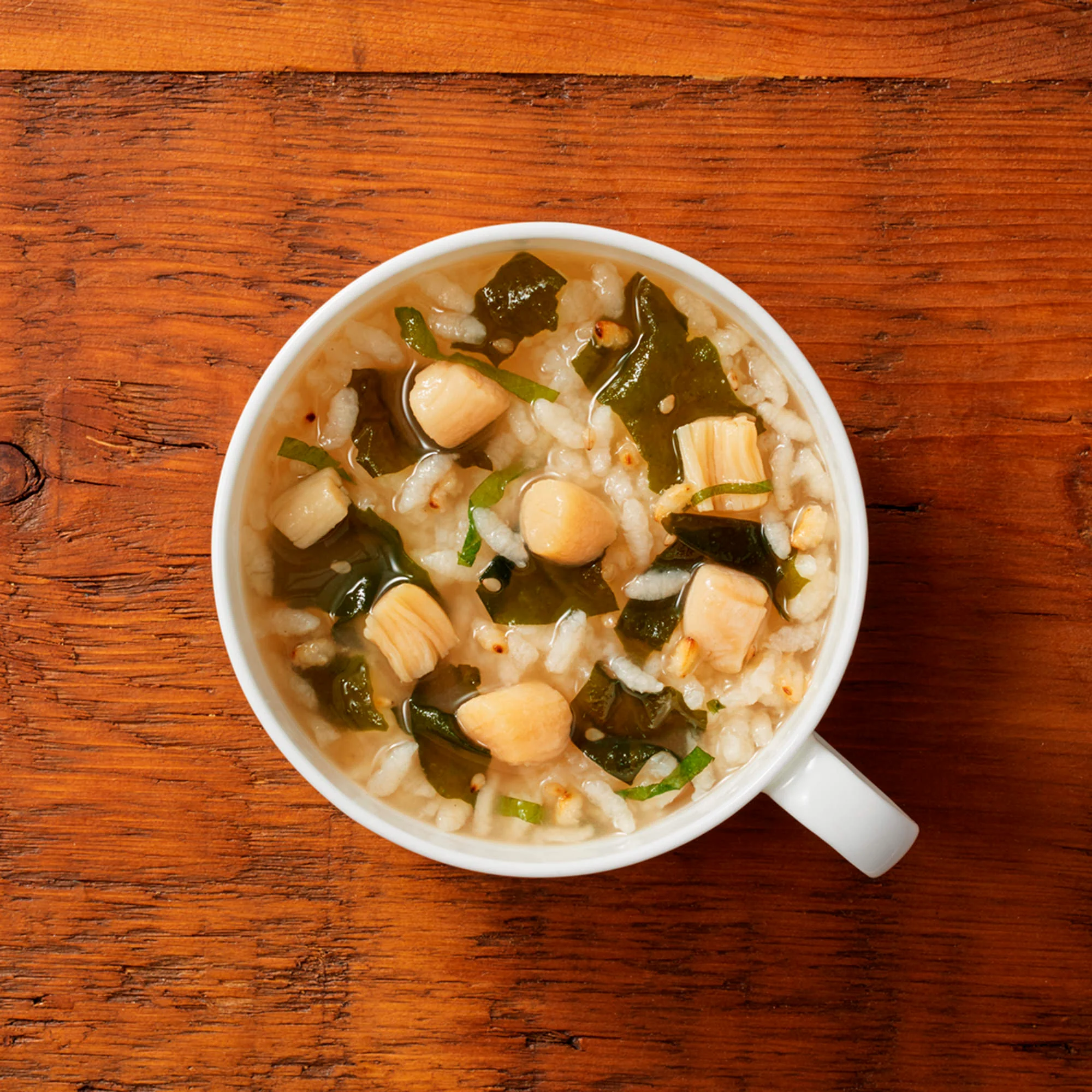 Freeze Dried Adductor & Seaweed Rice Porridge