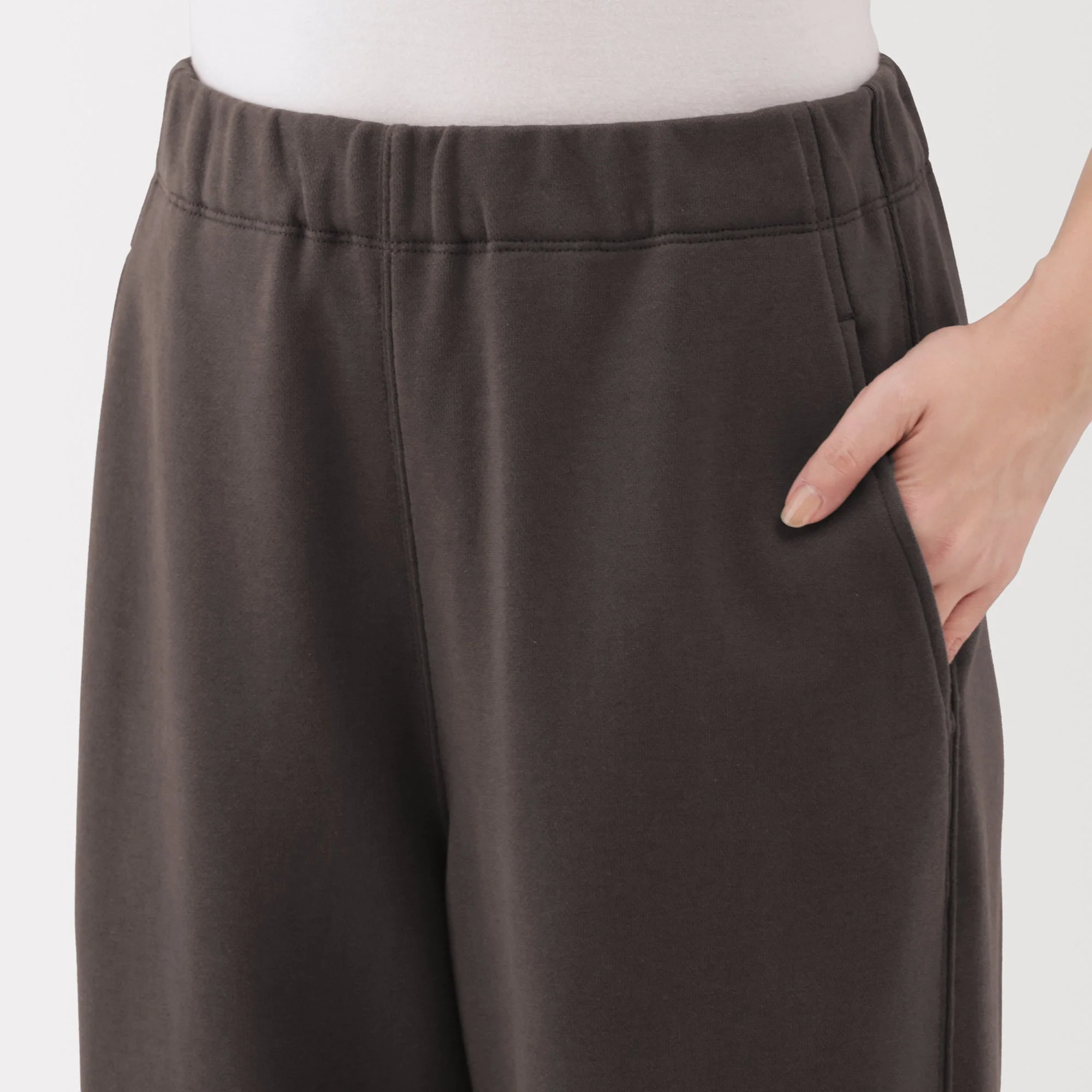 French Terry Wide Sweatpants - Image 37
