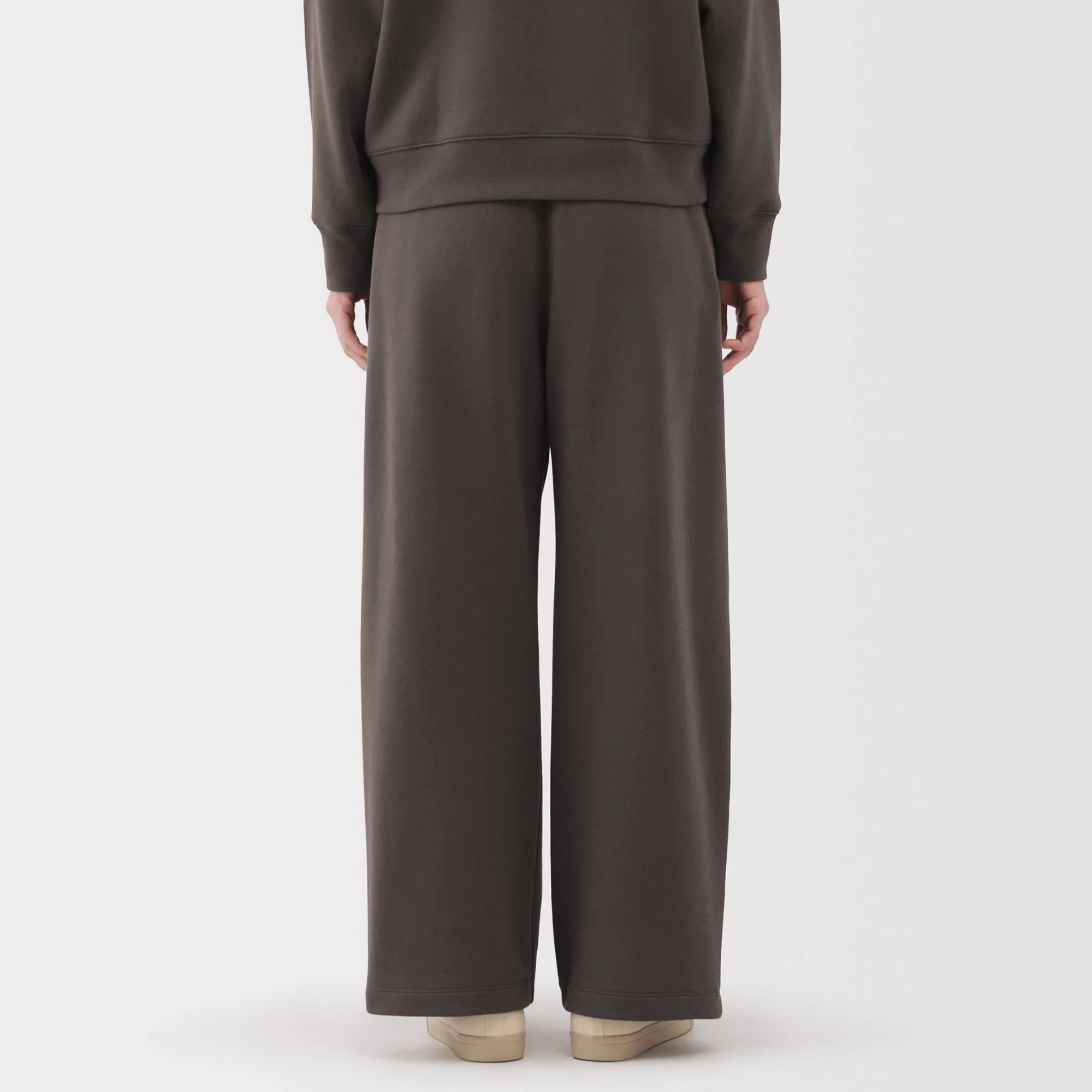 French Terry Wide Sweatpants - Image 6