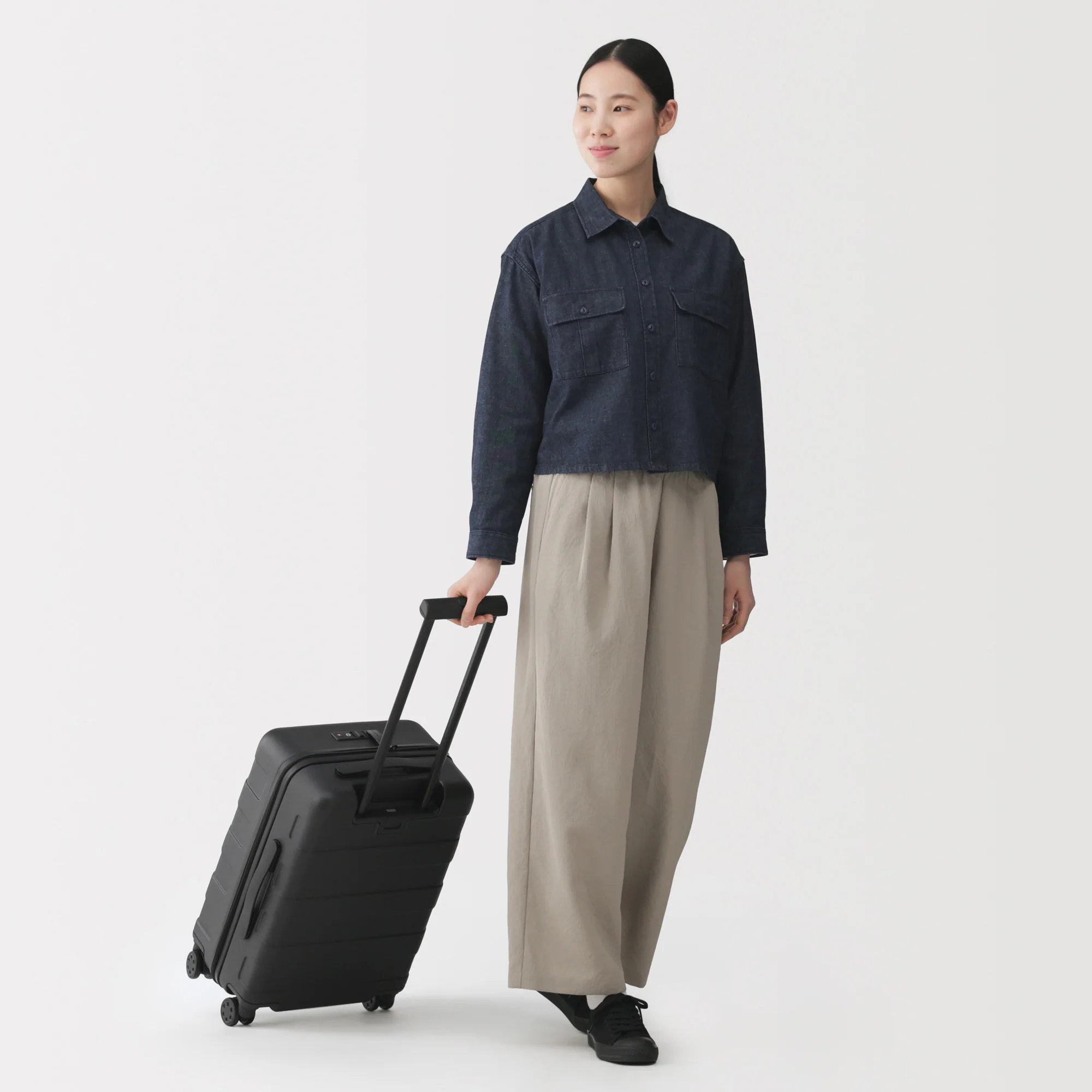 Front Open Hard Shell Suitcase 32L | Carry-On - Image 16