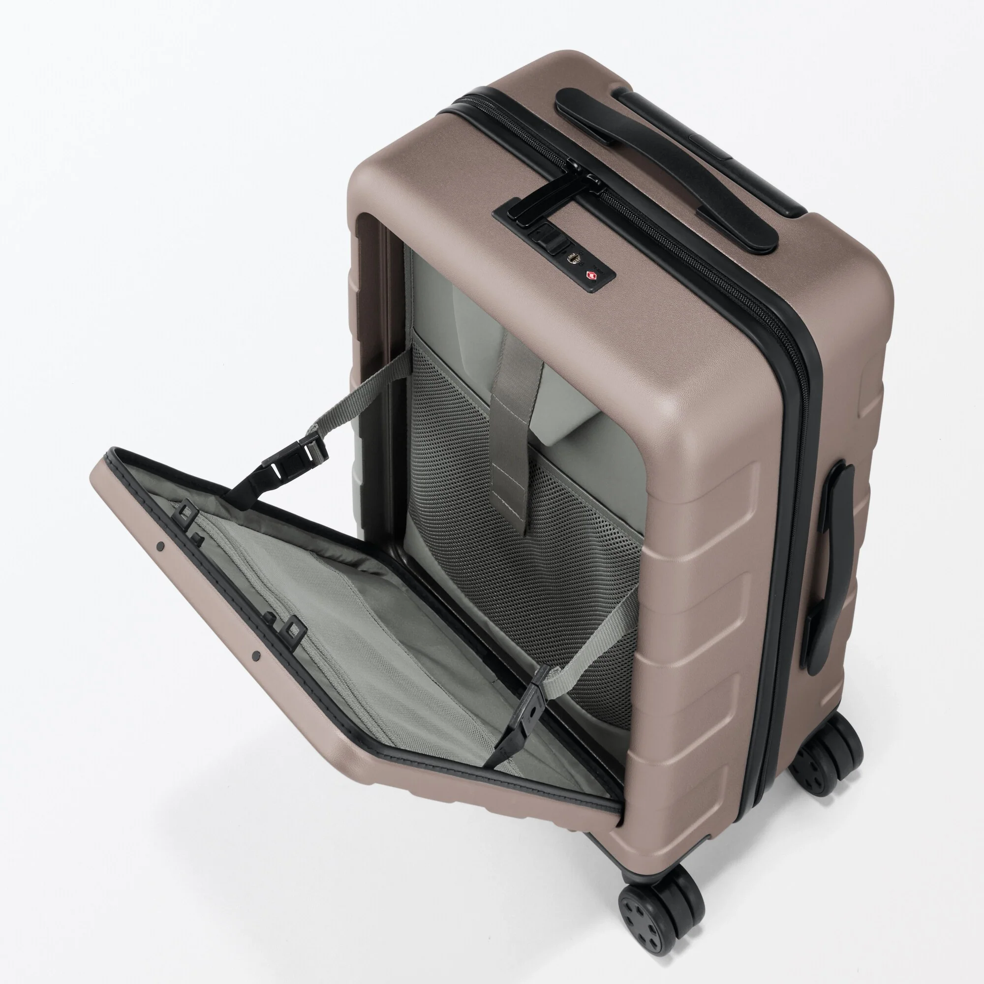 Front Open Hard Suitcase 32L | Carry-On - Image 2