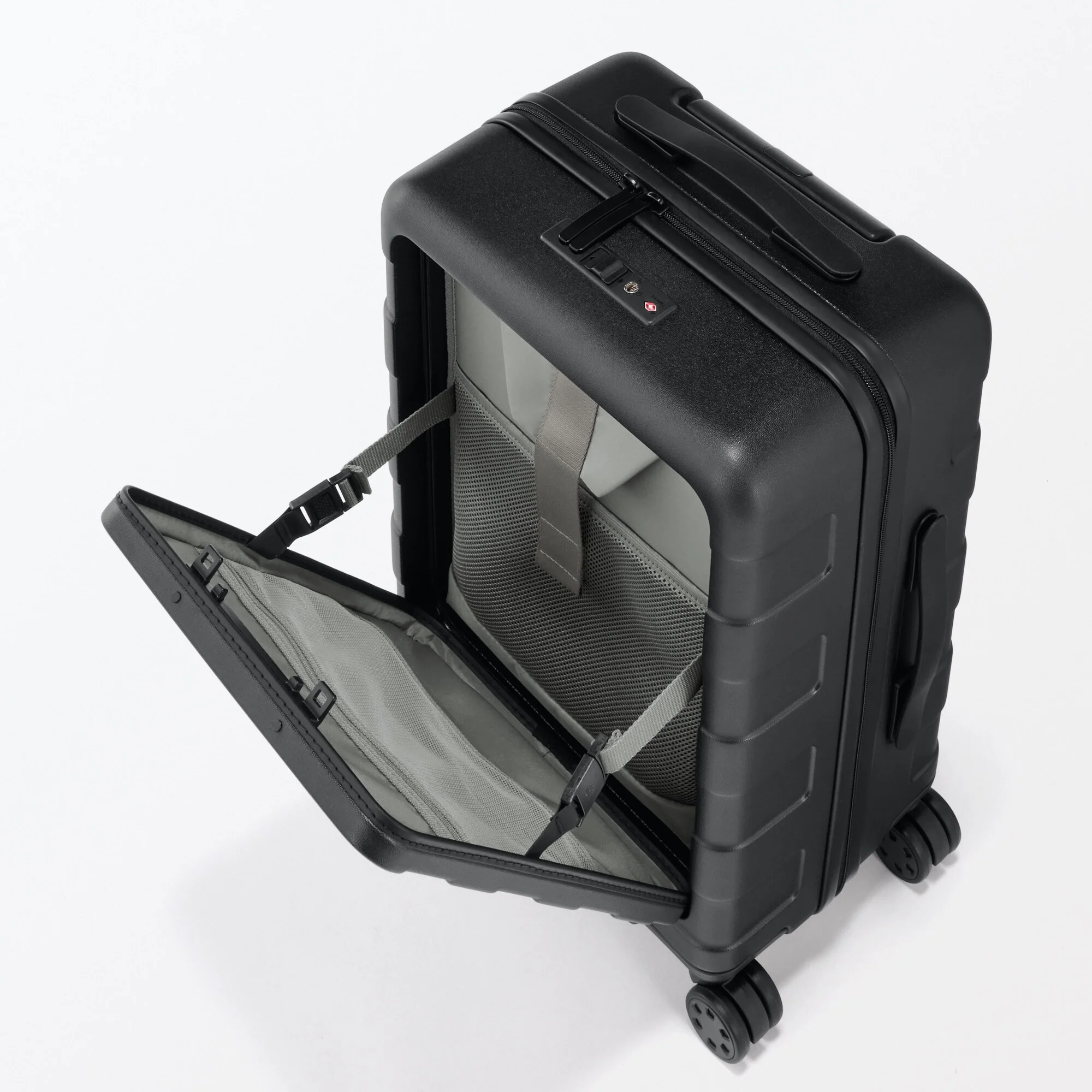 Front Open Hard Suitcase 32L | Carry-On - Image 28