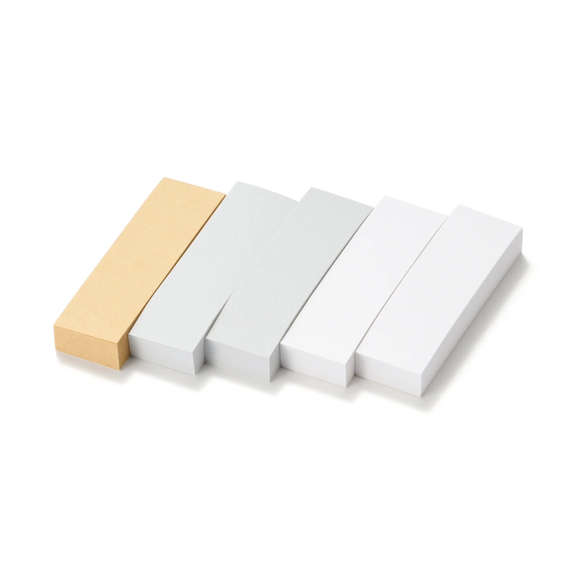 Full Adhesive Label Sticky Notes 3 Colour Set 50 x 15 mm - Image 2