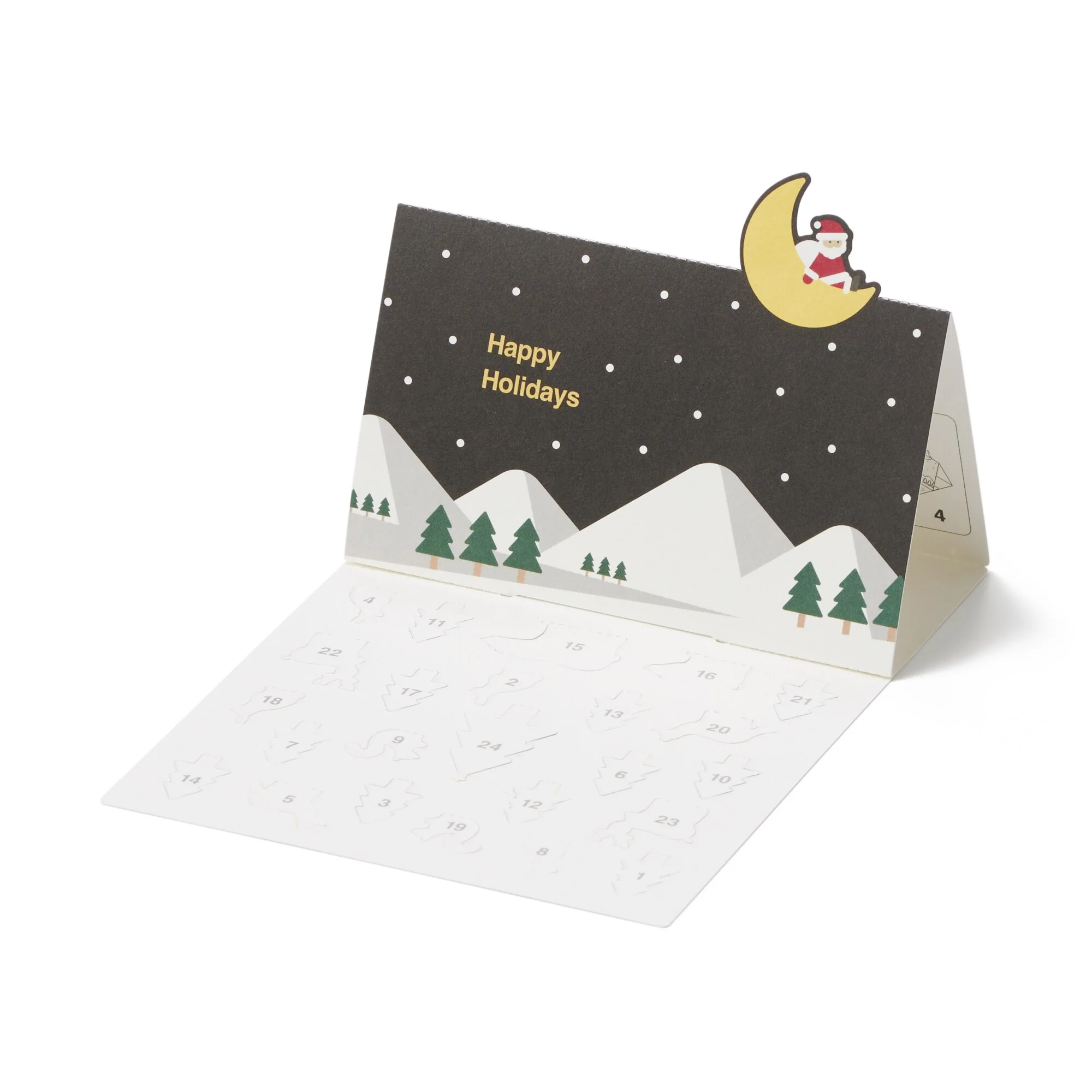 Fun-to-Flip Countdown Card - Animals